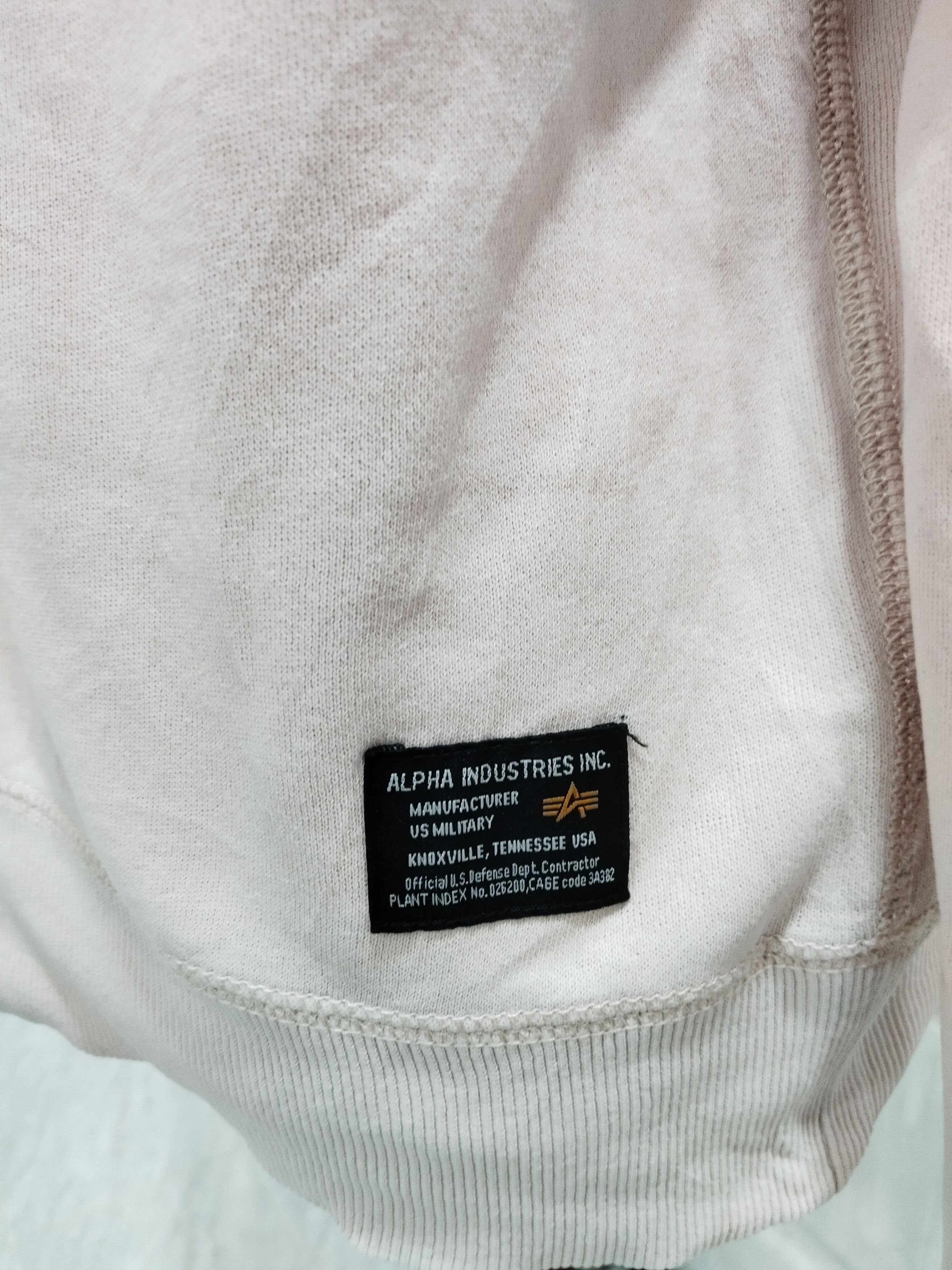 Alpha Industries × Avirex Alpha Industries Pocket Sweatshirt Size US L / EU 52-54 / 3 - 4 Thumbnail