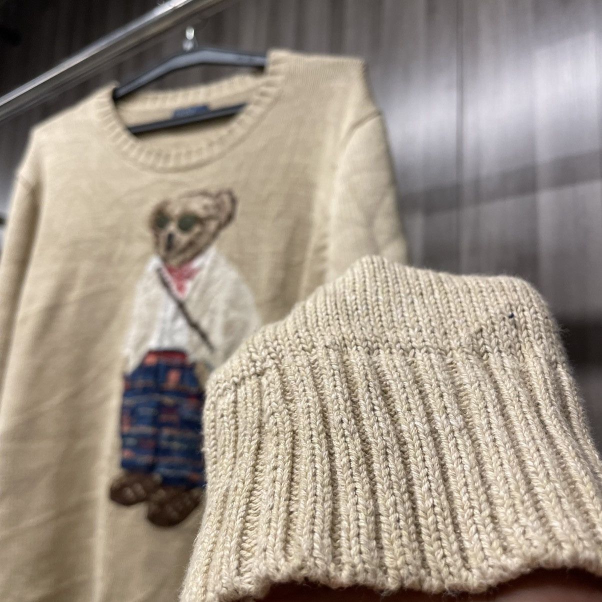 Polo Ralph Lauren Polo Ralph Lauren polo bear sweater Size US XL / EU 56 / 4 - 5 Thumbnail