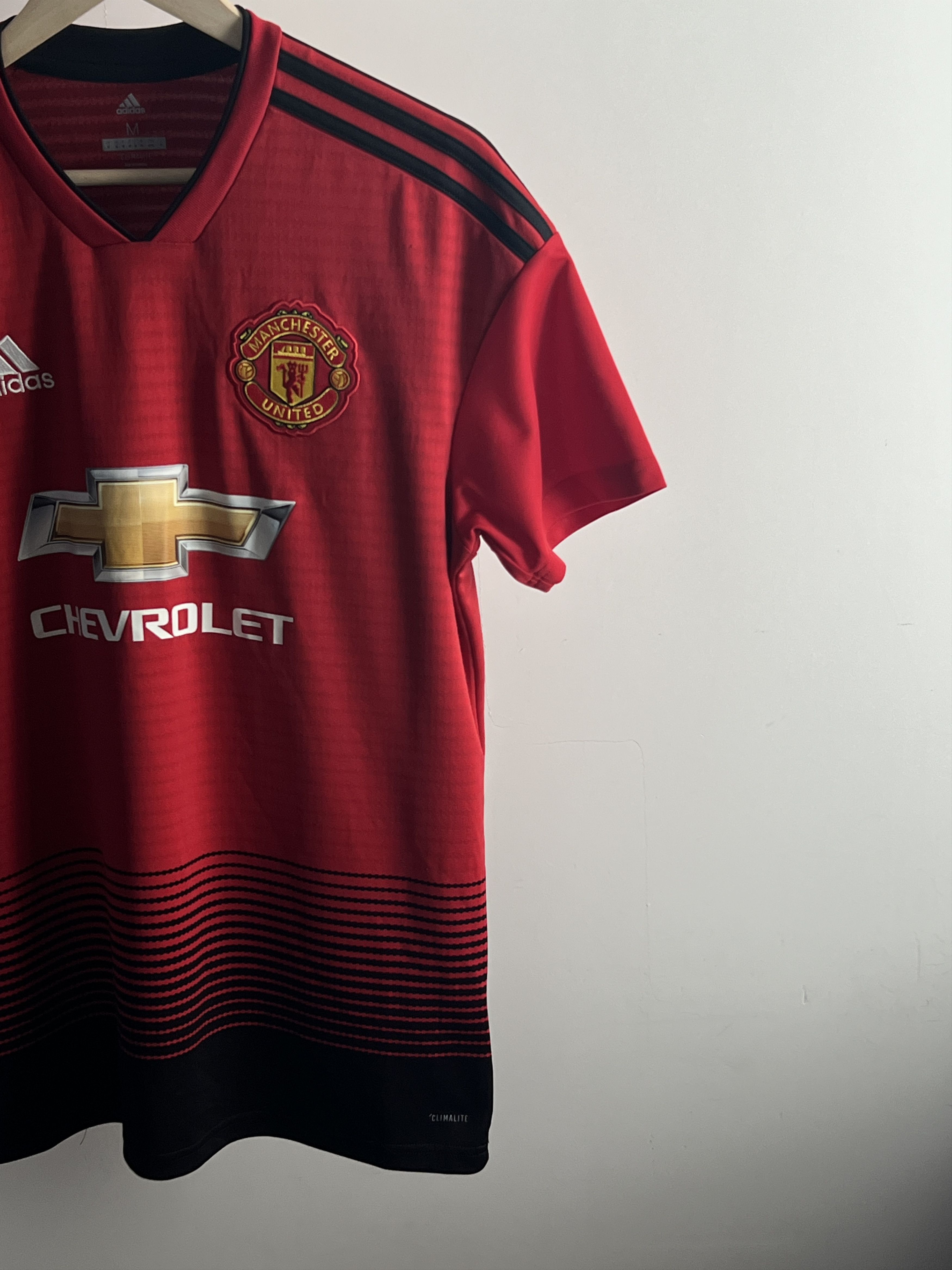 Adidas Soccer Jersey Adidas Manchester United Home 18/19 Size M Size US M / EU 48-50 / 2 - 2 Thumbnail