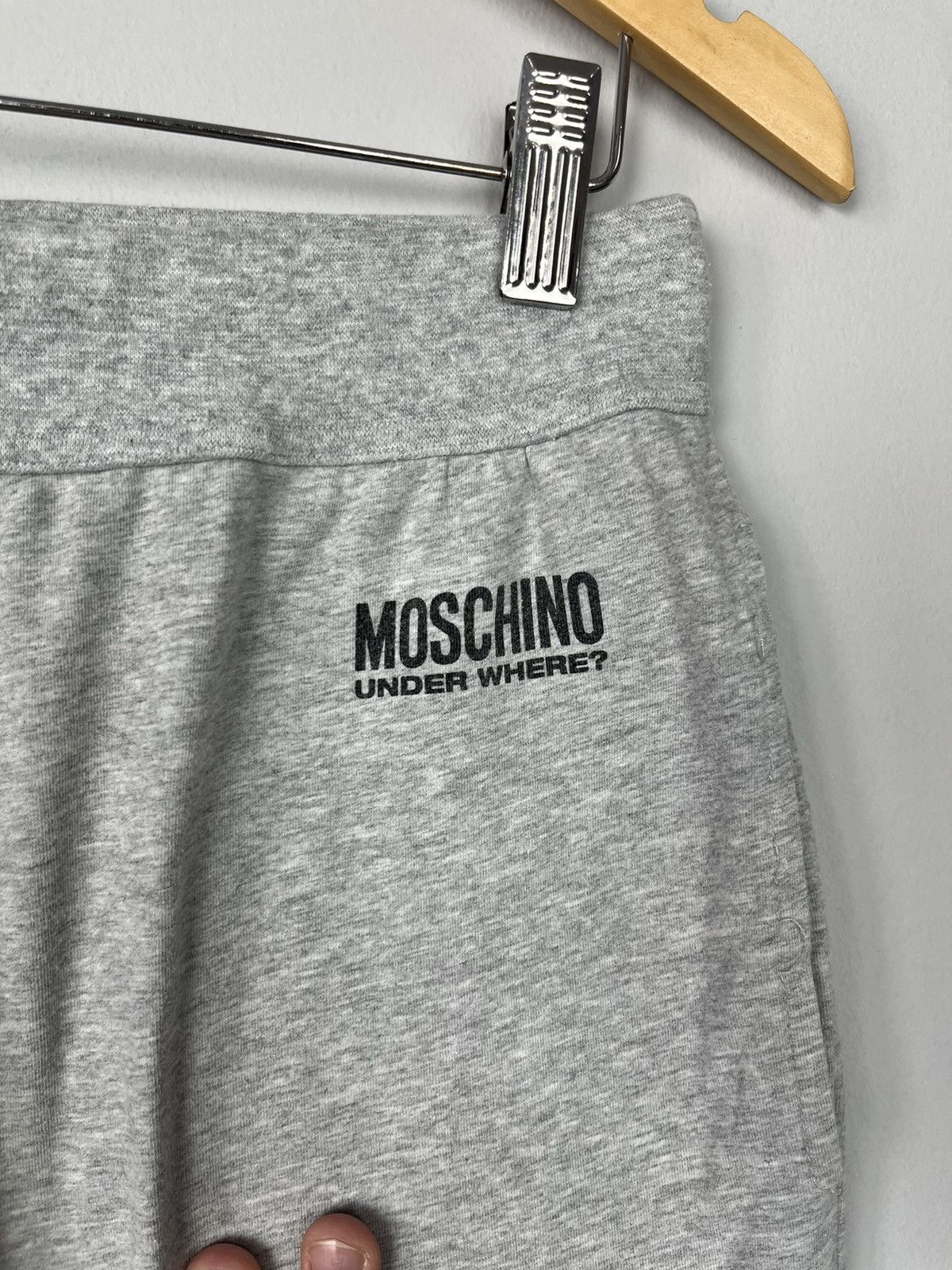 Moschino Moschino Underwear Y2K Cotton Basic Shorts Size US 34 / EU 50 - 6 Thumbnail