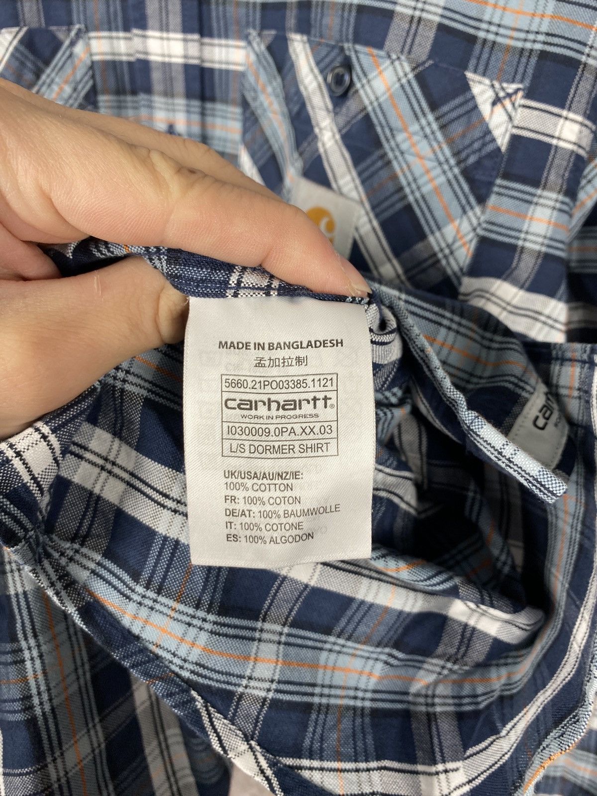Carhartt Men’s Carhartt Shirt Button Up Streetwear Size Small Size US S / EU 44-46 / 1 - 7 Thumbnail