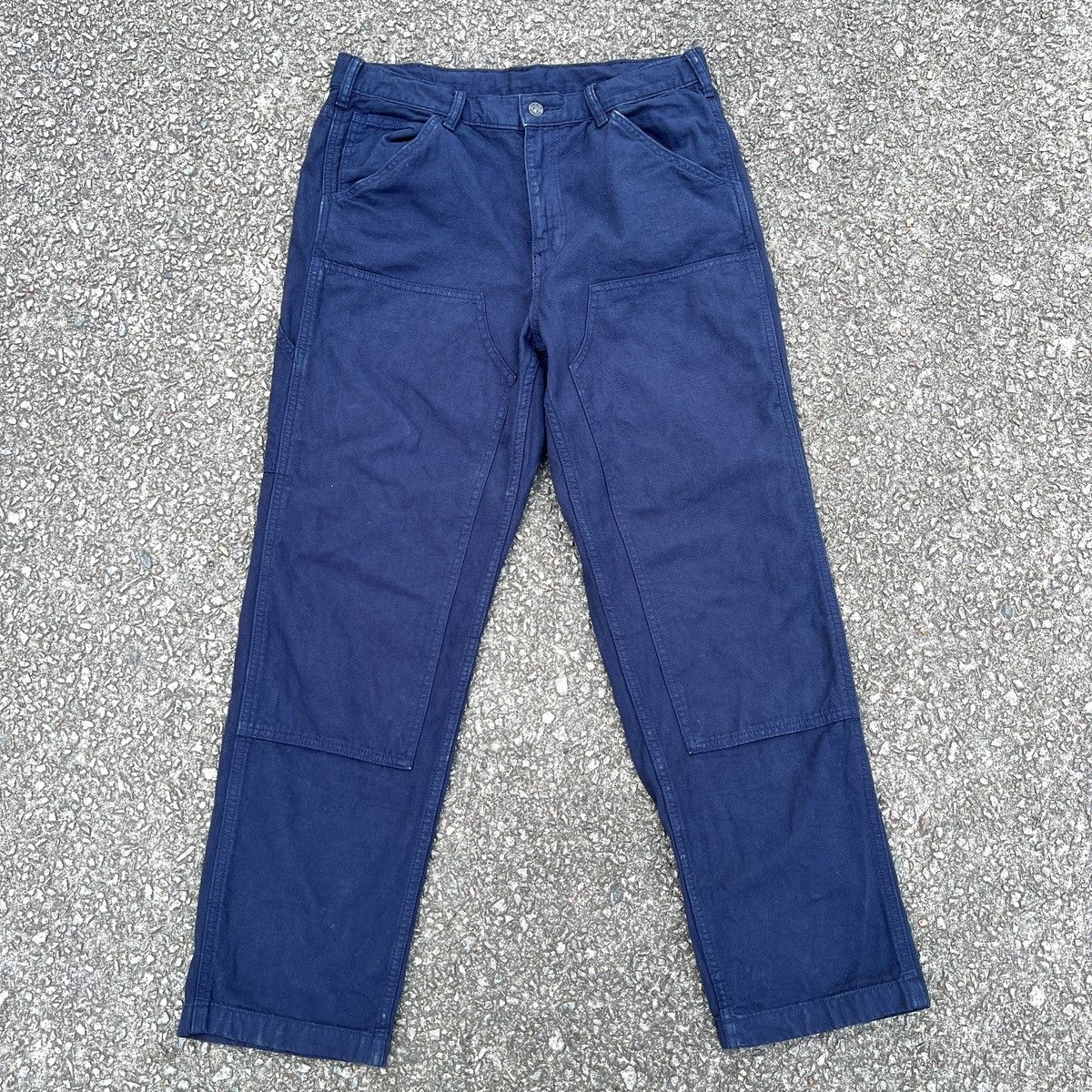 Japanese Brand × Uniqlo UNIQLO CARPENTER DOUBLE KNEE PANTS Size US 34 / EU 50 - 1 Thumbnail