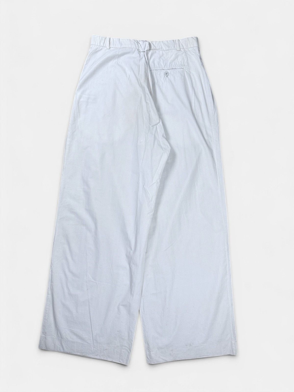 Raf Simons Raf Simons - SS04 Wide Leg Pleated Pants Size US 34 / EU 50 - 5 Thumbnail
