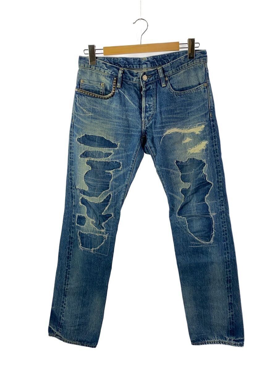 Hysteric Glamour Studded Distressed Jeans Size US 30 / EU 46 - 1 Thumbnail
