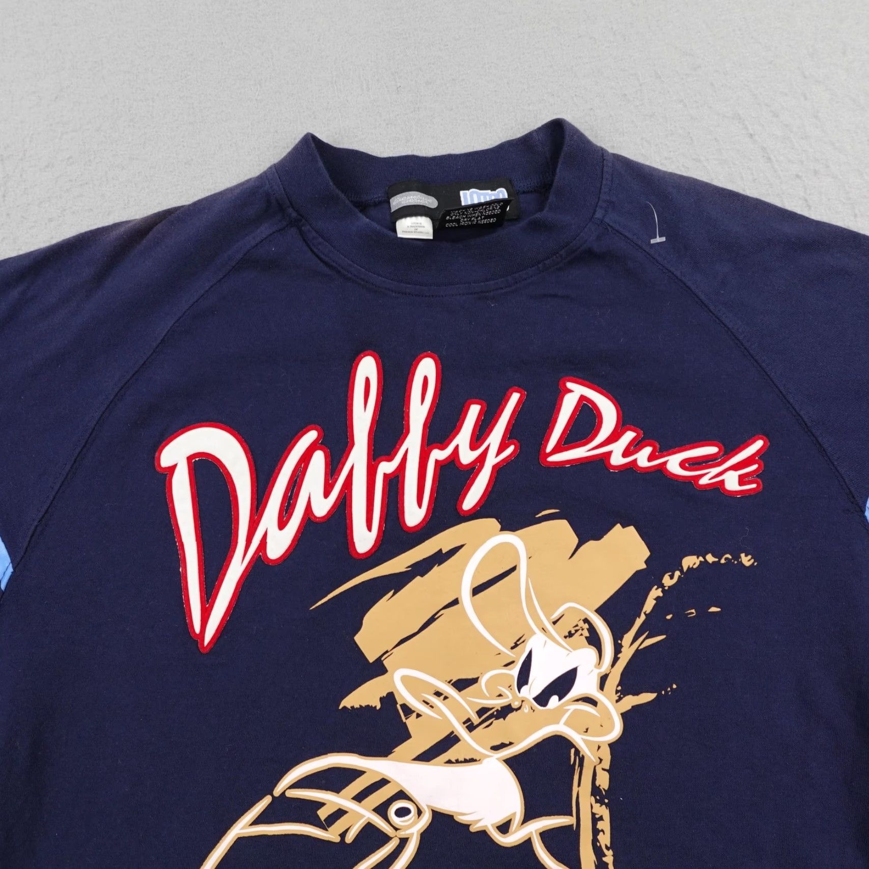 Vintage VINTAGE Lot29 Daffy Duck Shirt Mens 2XL Blue Looney Tunes Graphic Cartoon Y2K Size US XXL / EU 58 / 5 - 2 Thumbnail