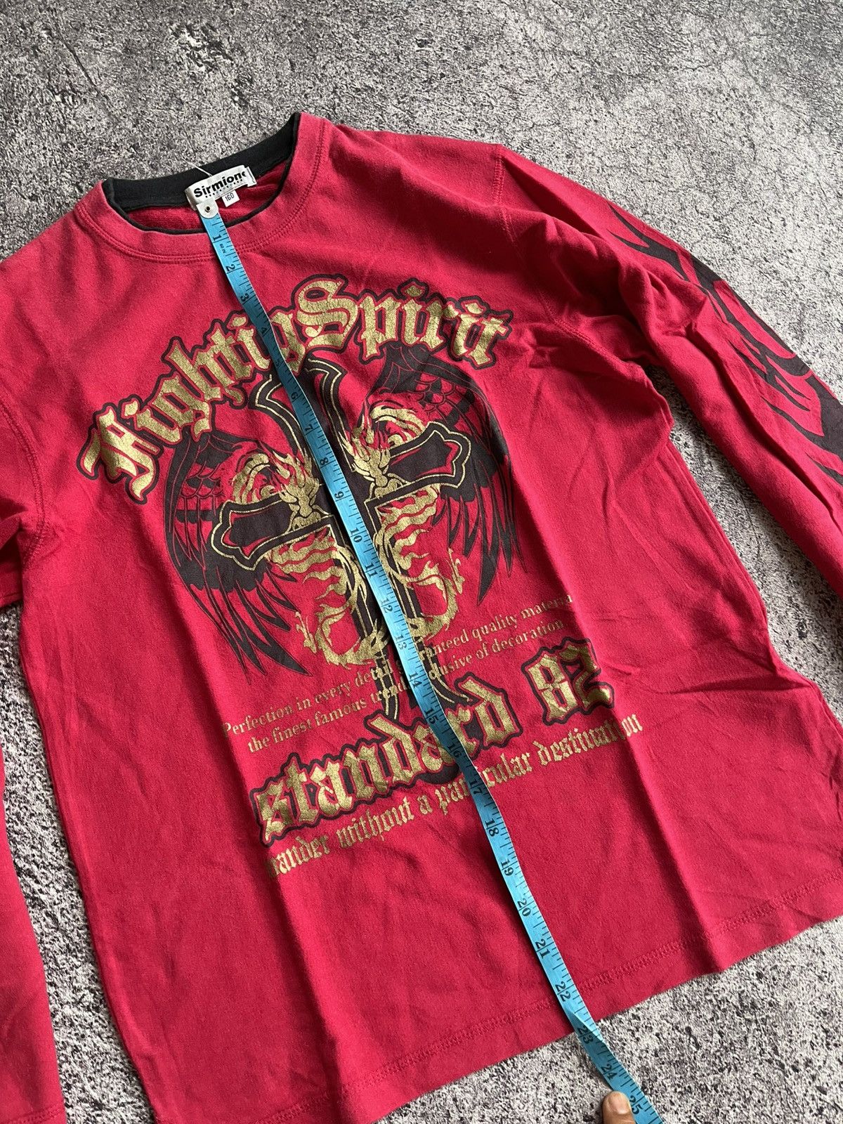Japanese Brand Y2K Sirmione cross ifsixwasnine long sleeve Size US M / EU 48-50 / 2 - 8 Thumbnail