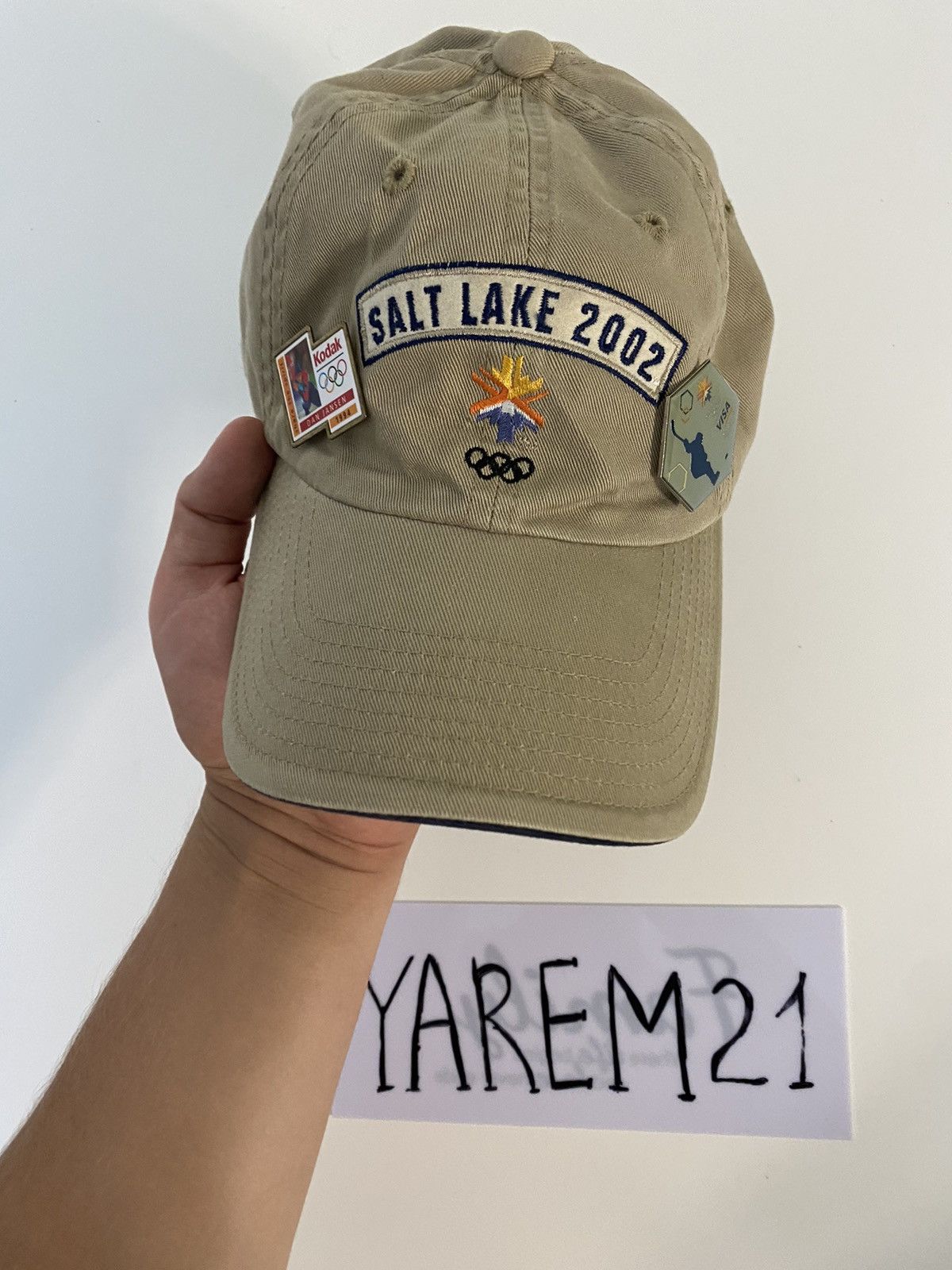 American Needle Salt lake 2002 Olympic winter games cap hat vintage Size ONE SIZE - 2 Thumbnail