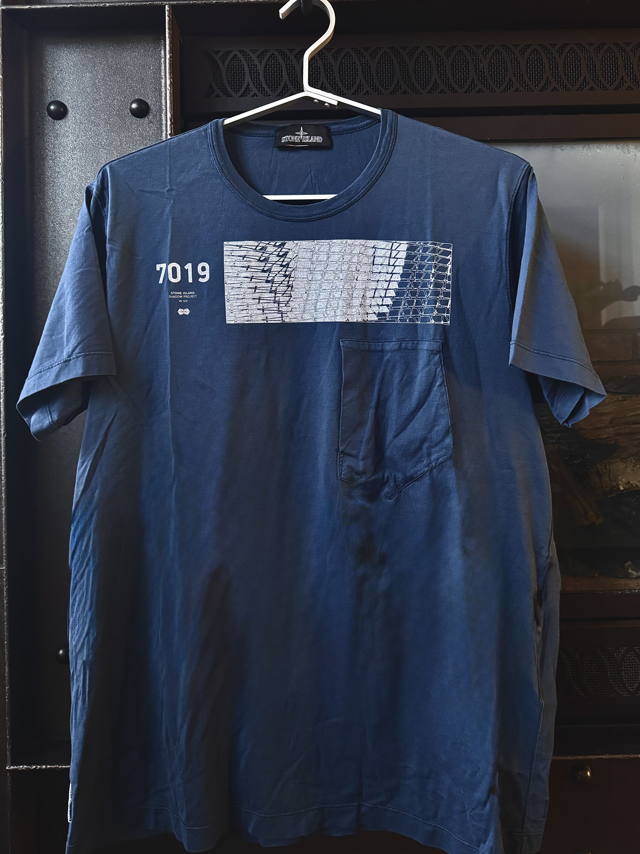 Stone Island Shadow Catch Pocket Graphic T shirt