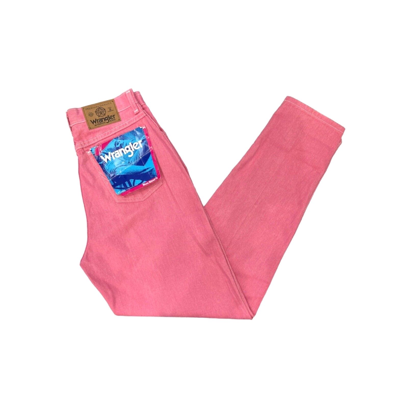 image of Vintage Wrangler Relaxed Fit Straight Leg Jeans Womens Size 10 Nos NWT 90's Usa in White