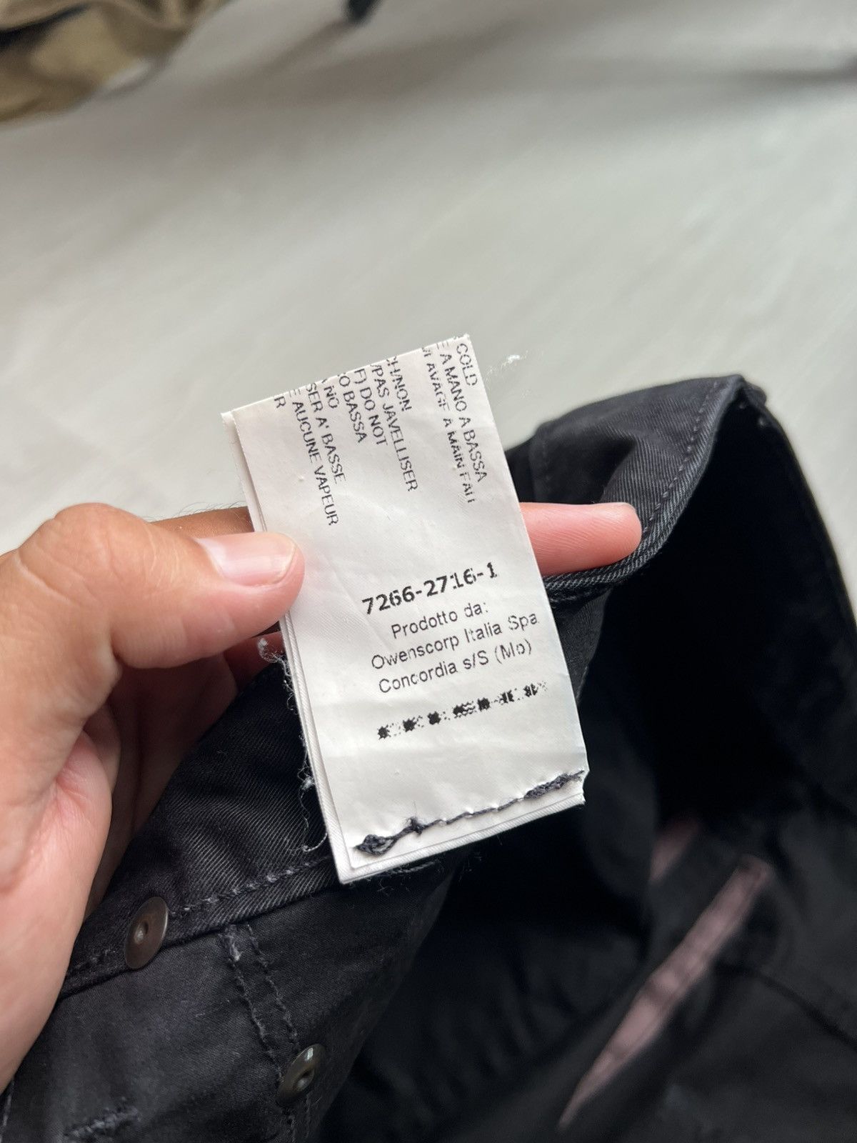 Rick Owens Rick Owens Detroit Cut Jeans Size US 31 - 9 Thumbnail