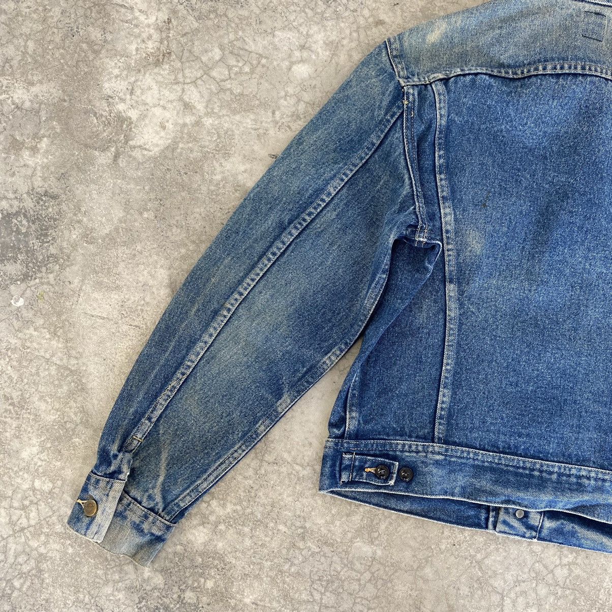 Lee Vintage Lee Raiders 220J Faded Blue Western Denim Jacket Size US M / EU 48-50 / 2 - 10 Thumbnail