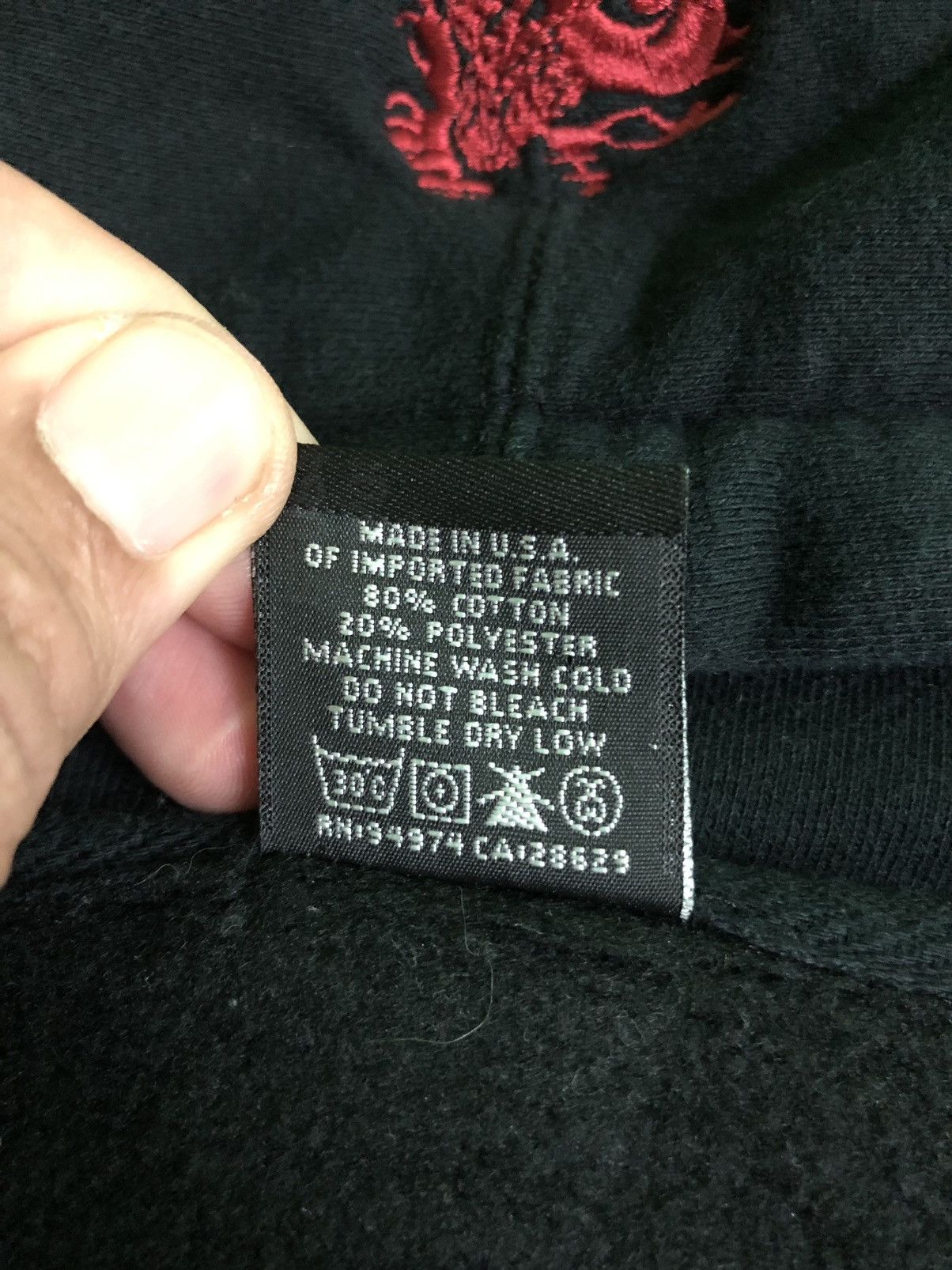 Stussy Vintage 00’s Stussy Rasta Embroidered Spellout Hoodie Rare Size US L / EU 52-54 / 3 - 13 Thumbnail