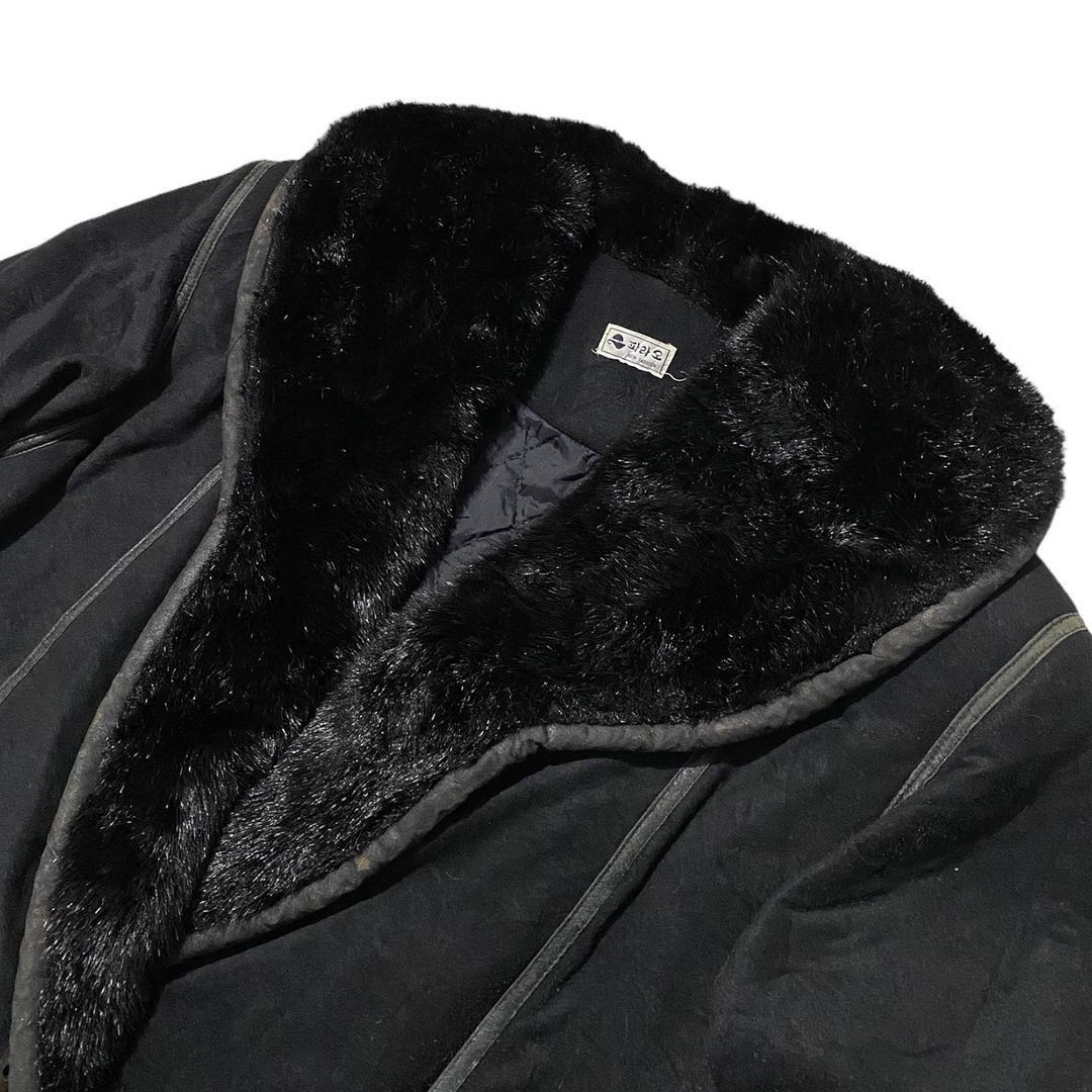 Rebel Black Sherpa Jacket