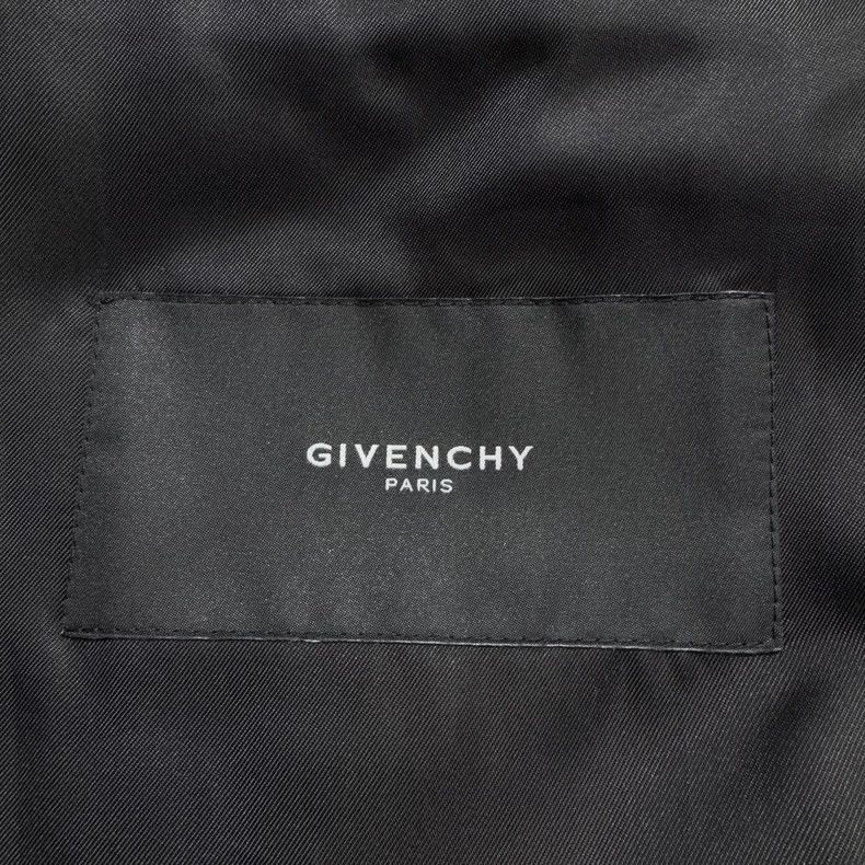 Givenchy Givenchy Sise52 Shoulder zipper wool coat Size US M / EU 48-50 / 2 - 2 Thumbnail