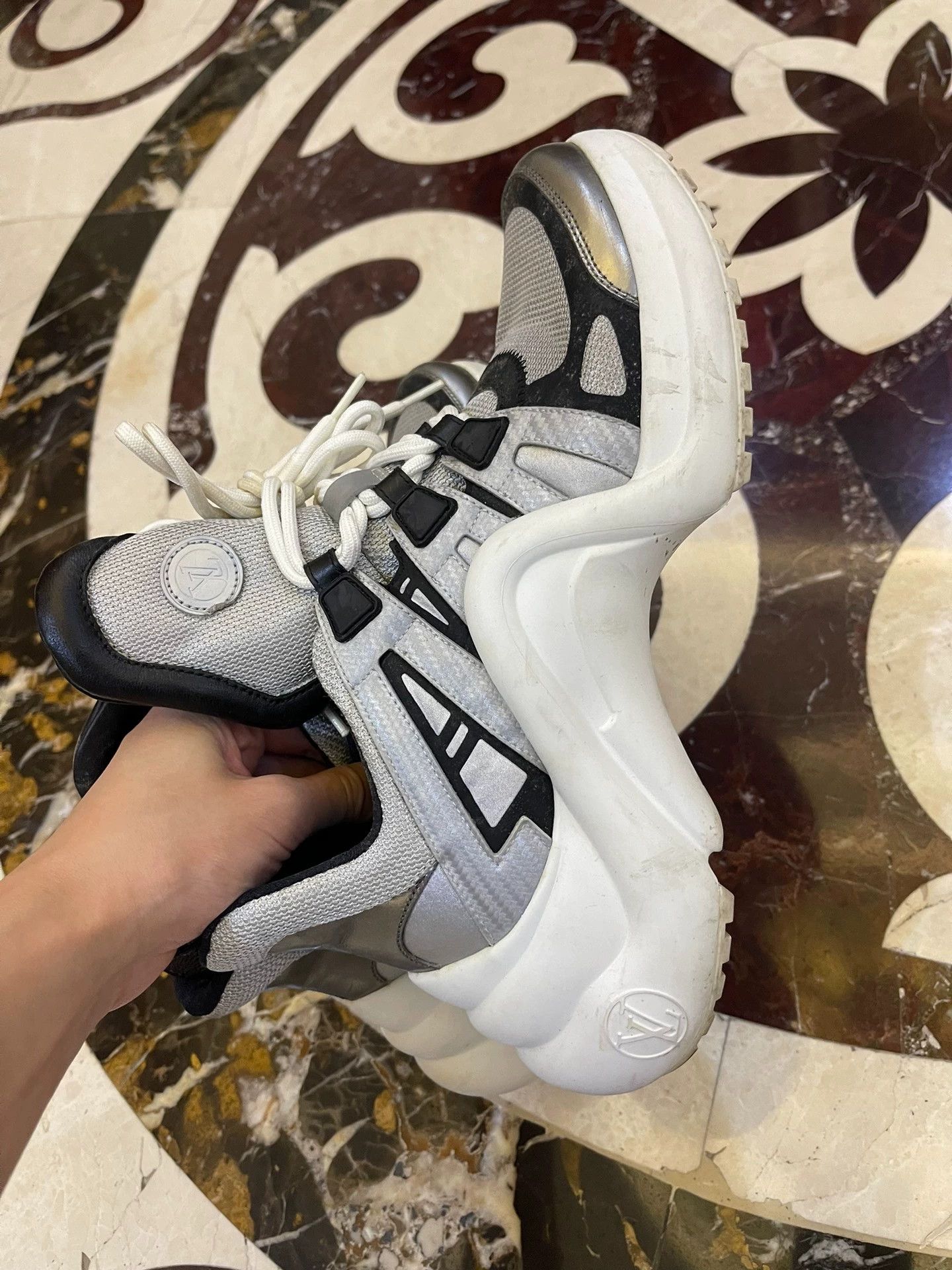 Louis Vuitton LV Dad Sneakers 38 (9.8/10, 2x Worn) Authentic Size US 7.5 / IT 37.5 - 2 Thumbnail