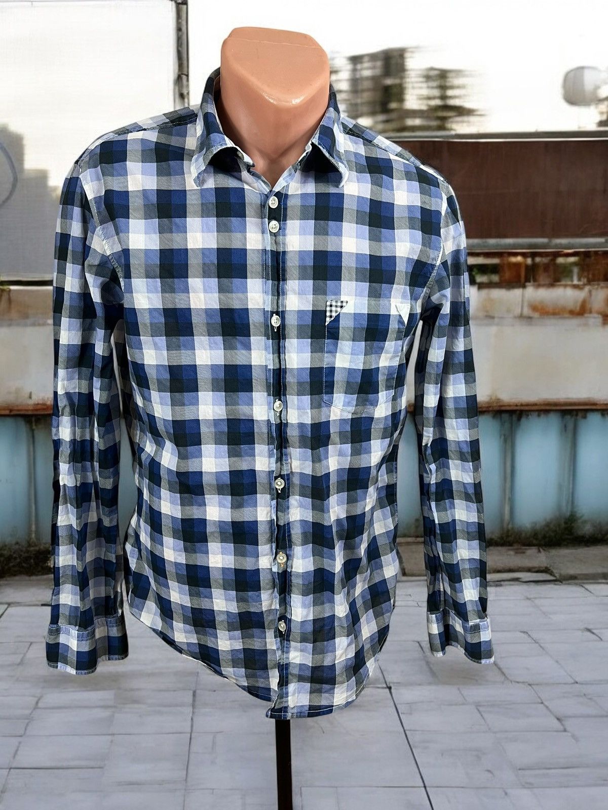 Hugo Boss Boss Orange checked shirt size M Size US M / EU 48-50 / 2 - 1 Thumbnail