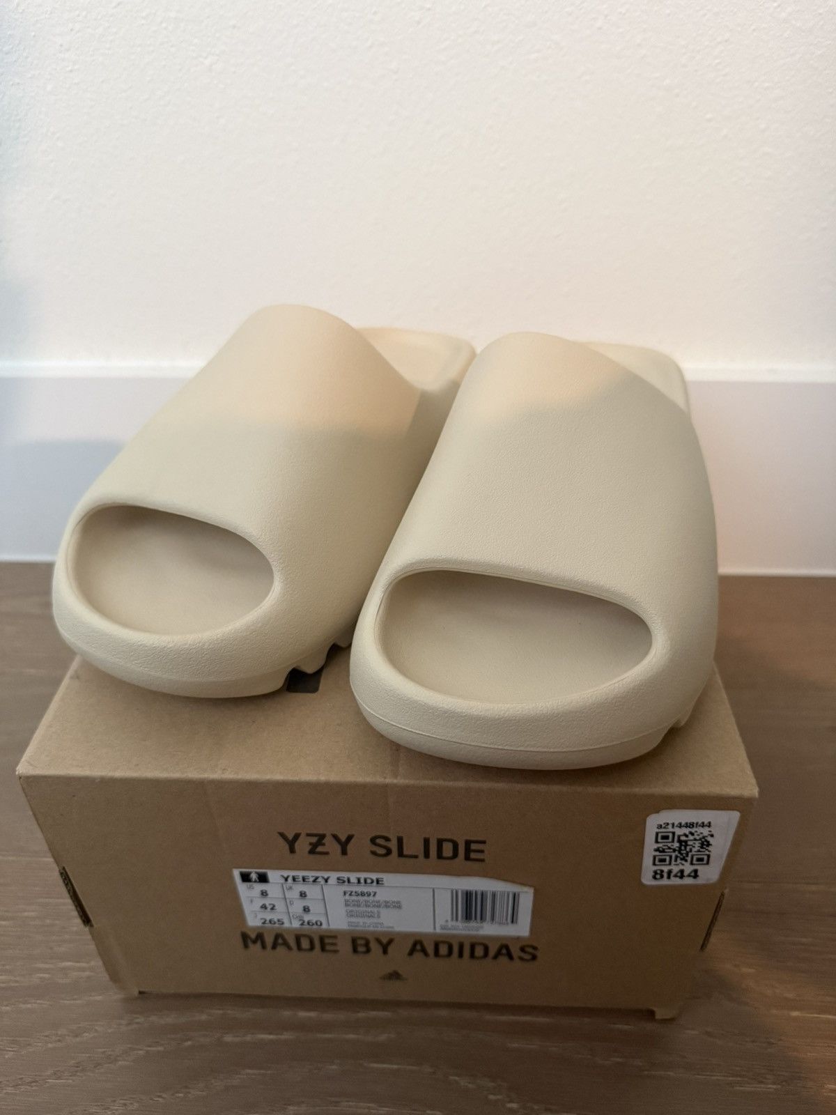 adidas gazelle silver green womens ADIDAS YEEZY Slide "Bone" (2022)(FZ5897)  Trilogy Merch PH