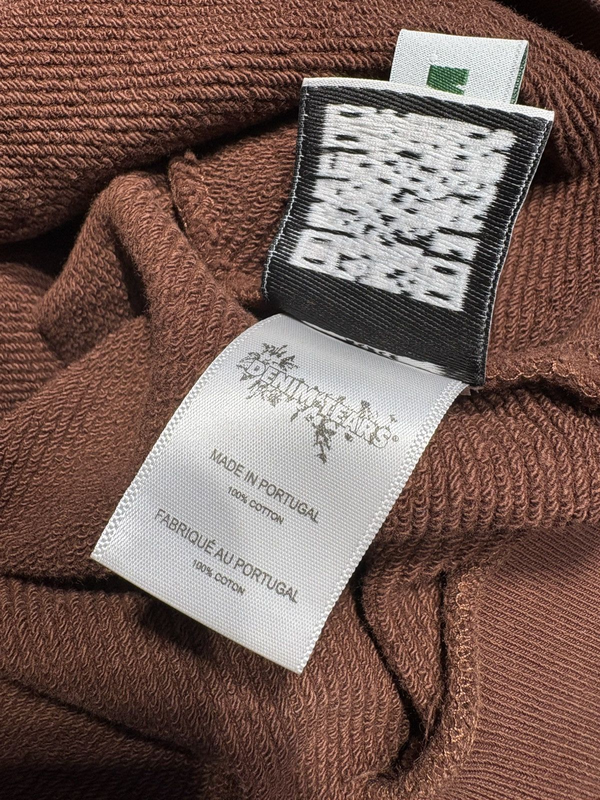 DENIM TEARS Denim Tears Mono Cotton Wreath Hoodie Brown Size US L / EU 52-54 / 3 - 5 Thumbnail