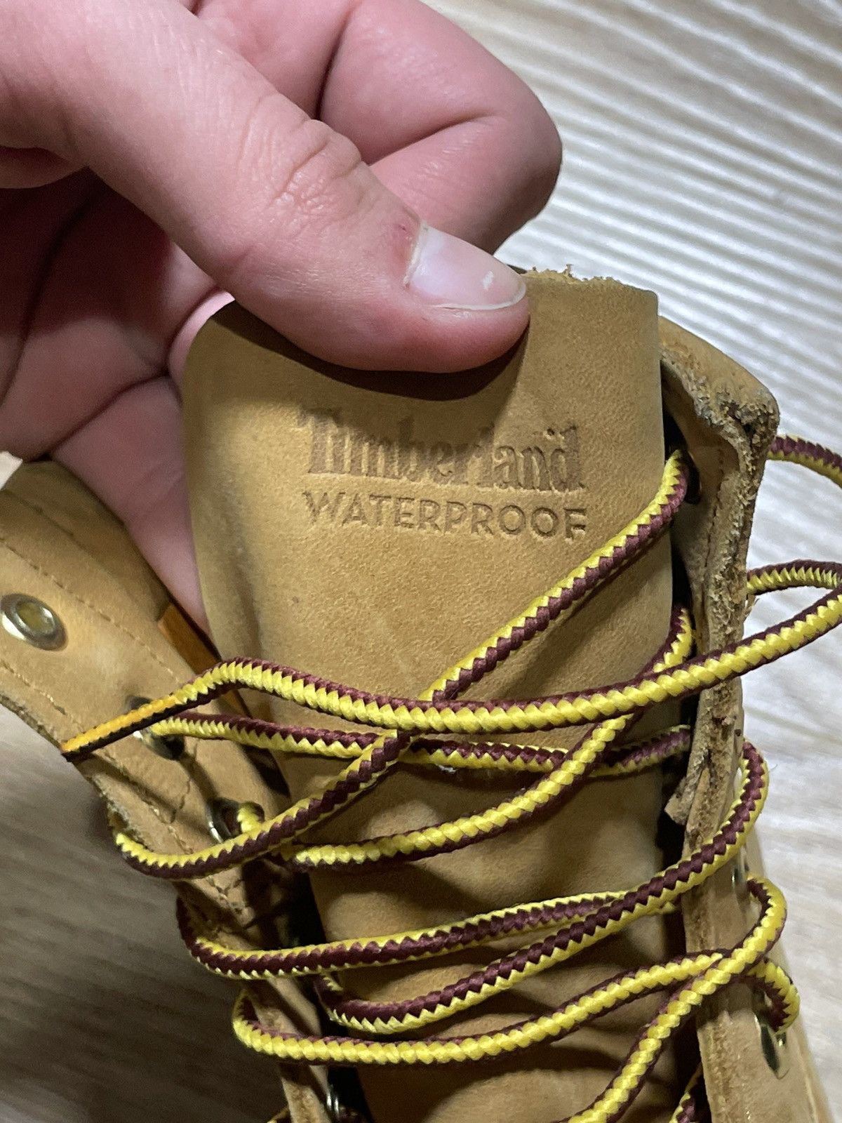 Timberland Vintage Y2K Timberland Boots Size US 5.5 / EU 38 - 6 Thumbnail