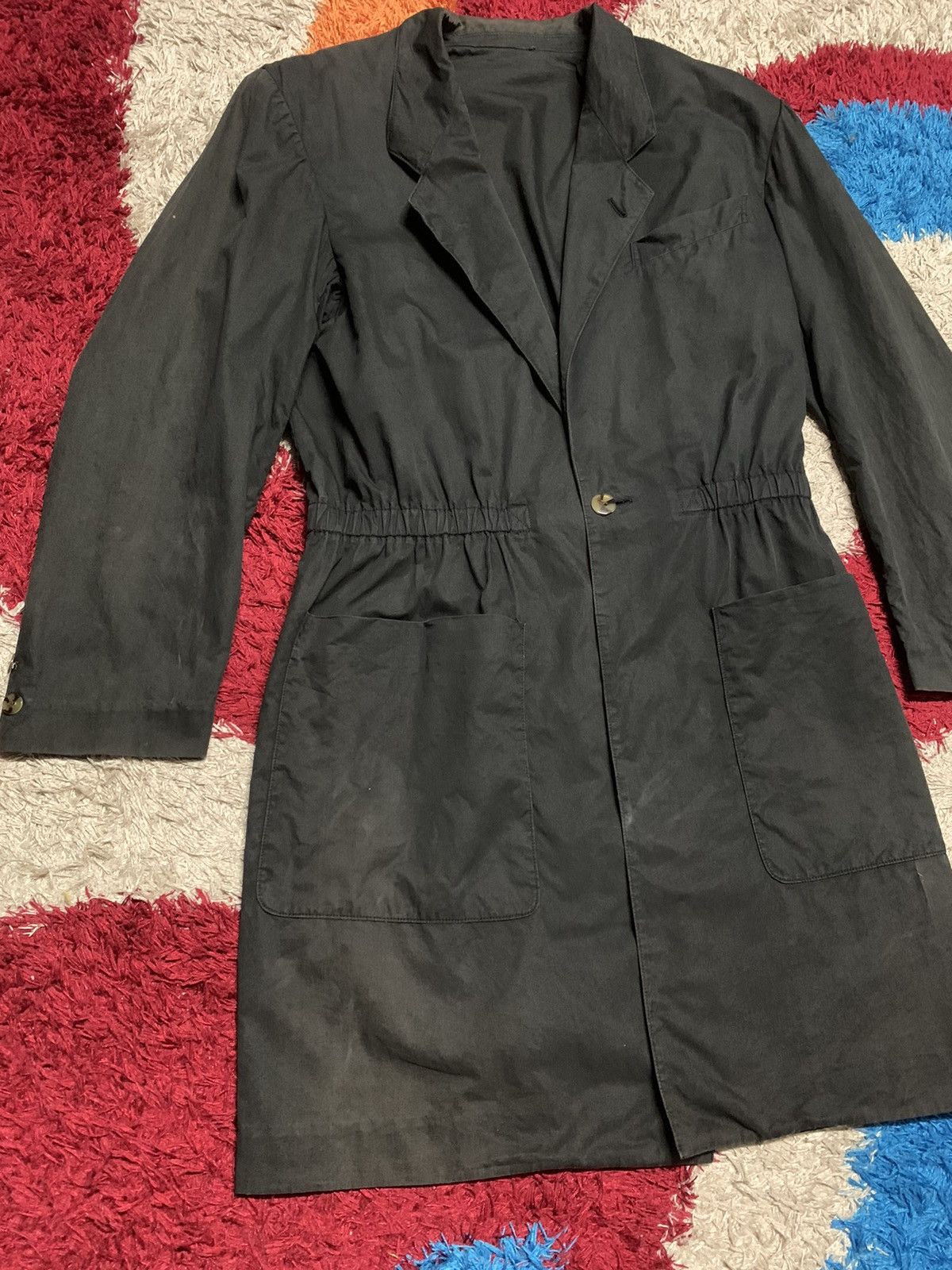 Jean Paul Gaultier RARE GAULTIER HOMME OBJET LONG JACKET TRENCH COAT Size US M / EU 48-50 / 2 - 4 Thumbnail