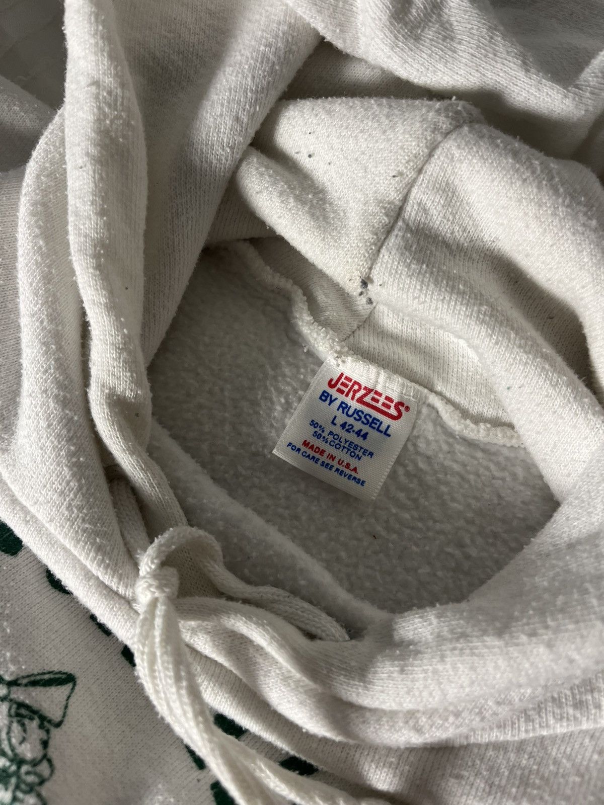 Vintage Vintage White Cheerleader Hoodie Size US M / EU 48-50 / 2 - 4 Thumbnail