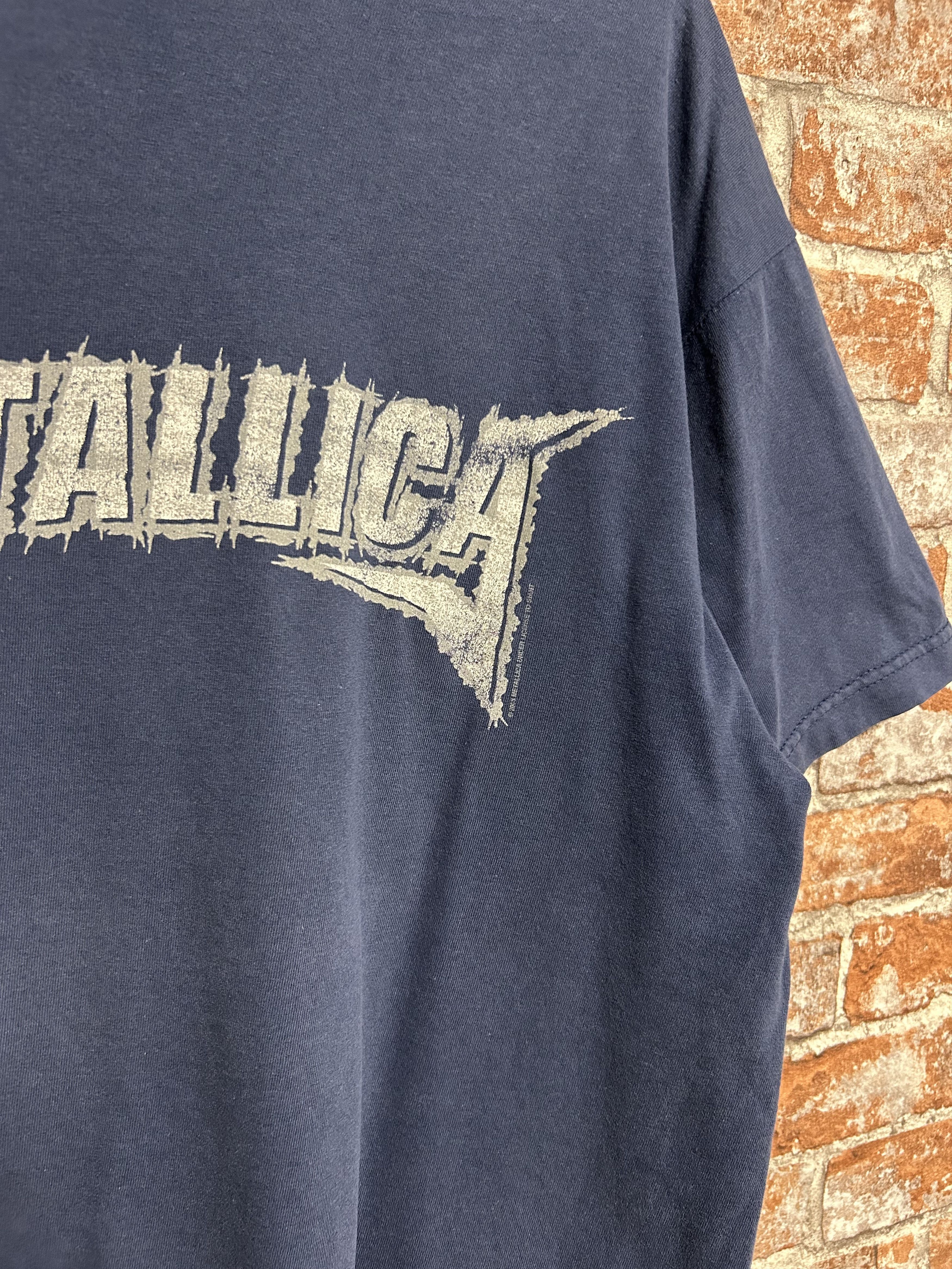 Band Tees Vintage 2003 Metallica Rock Band T-shirt Size US L / EU 52-54 / 3 - 4 Thumbnail