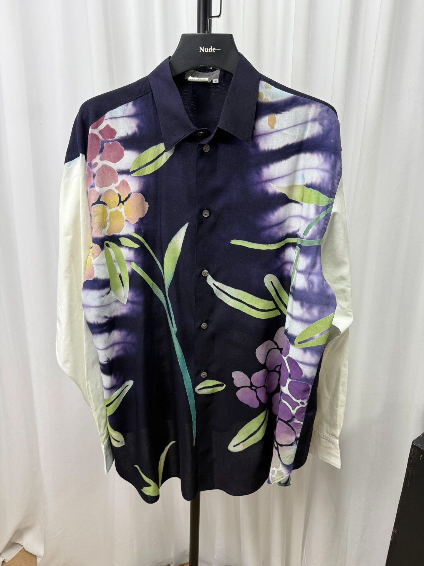 Yohji Yamamoto Yohji Yamamoto Pour Homme Floral Shirt Size US M / EU 48-50 / 2 - 1 Thumbnail