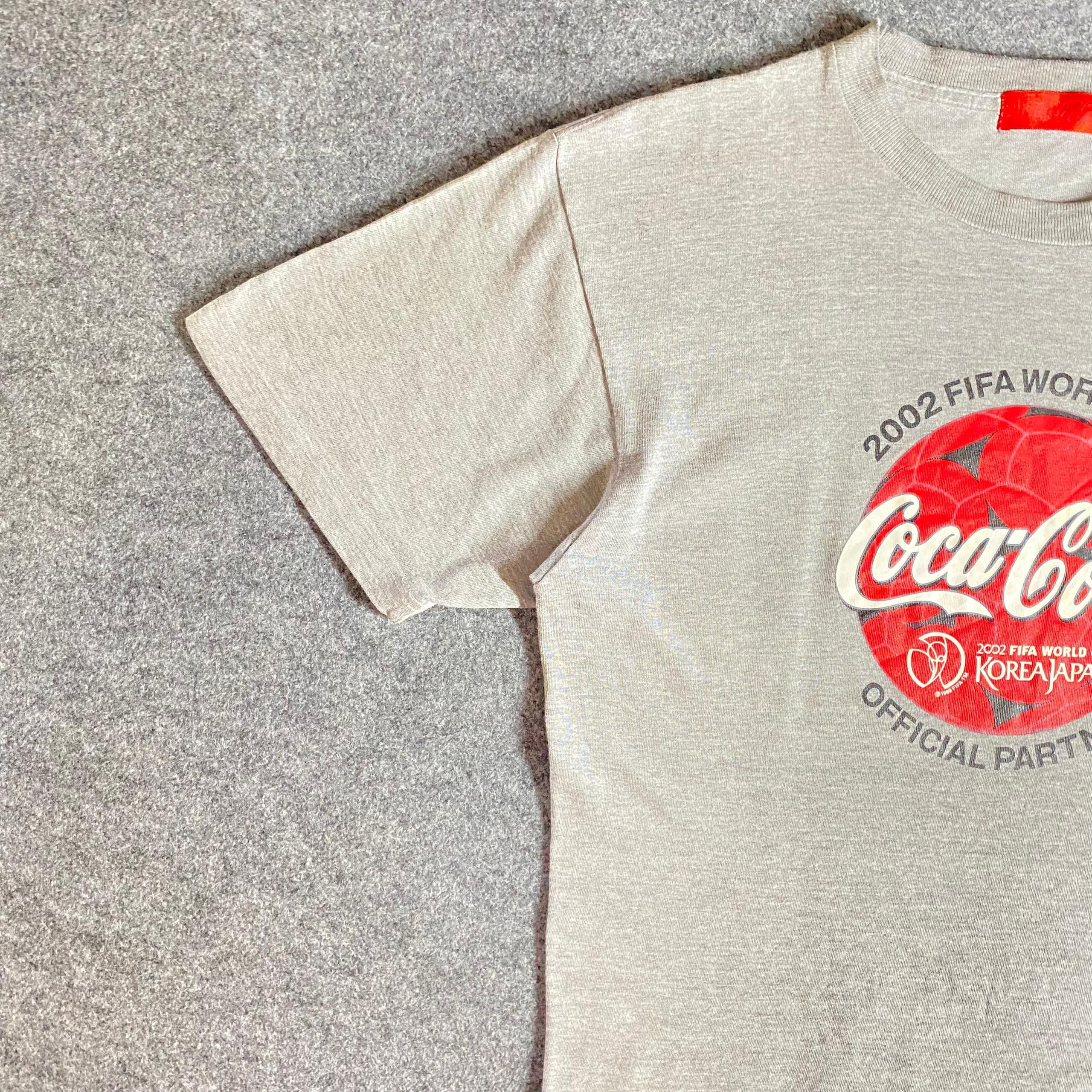 Coca Cola Vintage 2002 Coca Cola Fifa World Cup Korea Japan Tshirt Size US L / EU 52-54 / 3 - 7 Thumbnail