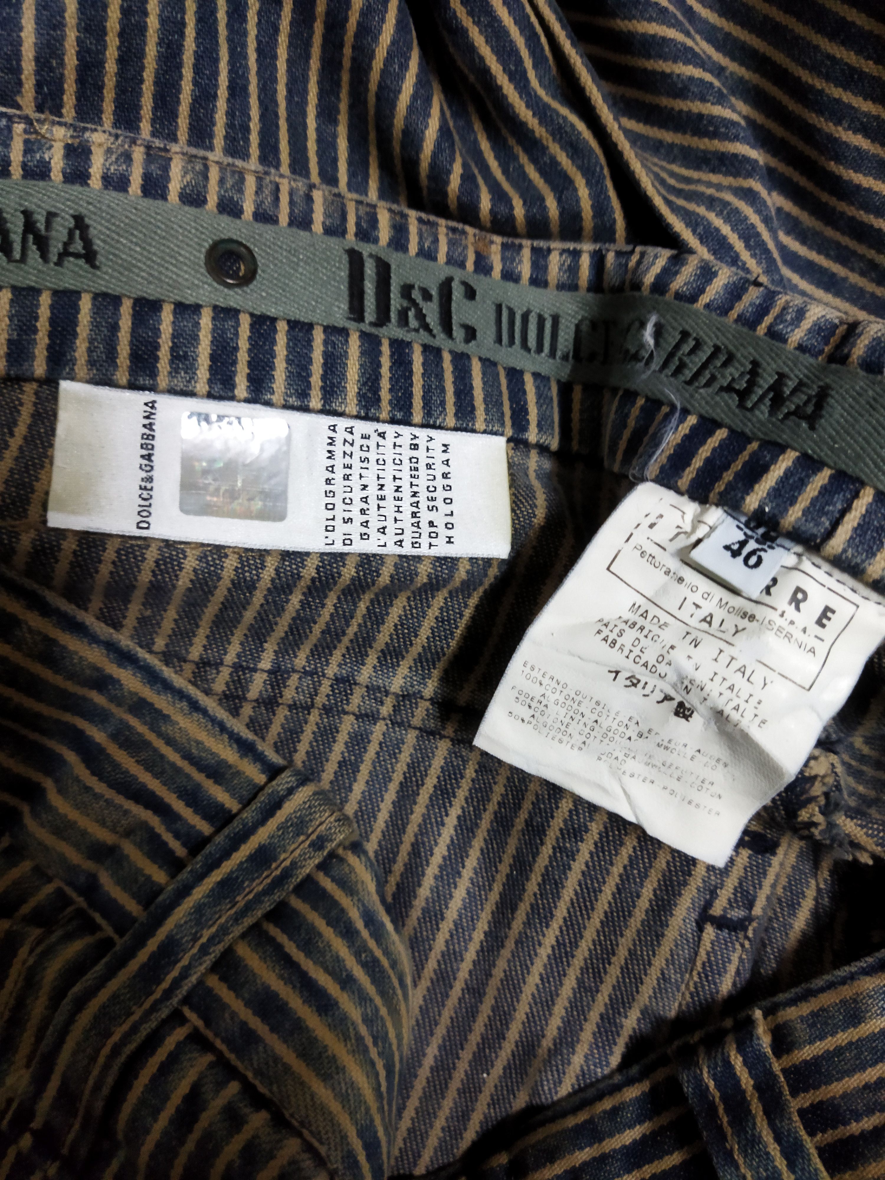 Dolce & Gabbana Dolce & Gabbana Hickory Jeans Size US 34 / EU 50 - 8 Thumbnail