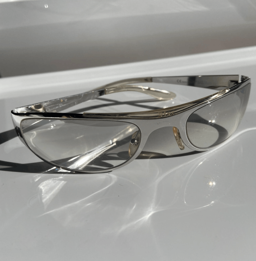 Dior DIOR Sunglasses Safety Mask Ski Wrap Shield Logo RI954 Size ONE SIZE - 5 Thumbnail
