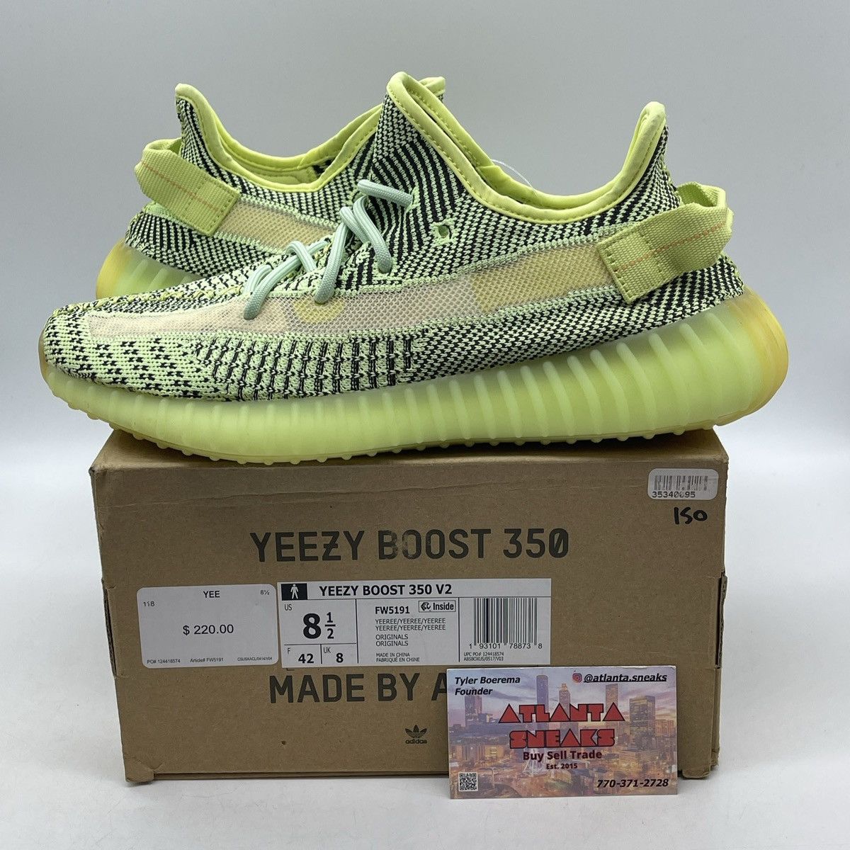Adidas Yeezy boost 350 yeezreel non reflective Size US 8.5 / EU 41-42 - 1 Thumbnail