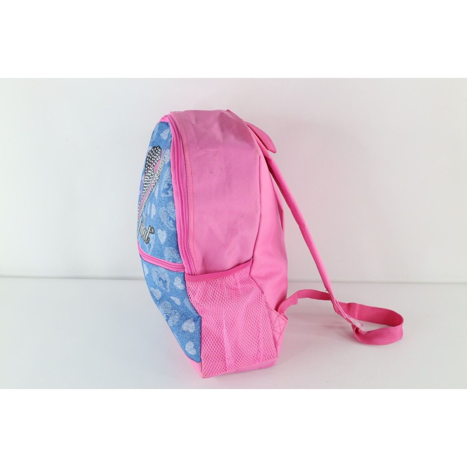 Vintage Vintage Baby Phat Distressed Spell Out Cat Heart Backpack Size ONE SIZE - 4 Thumbnail