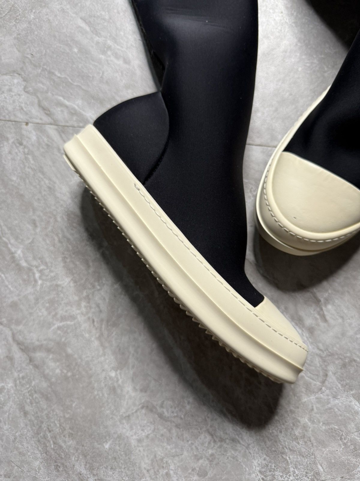 Rick Owens Drkshdw Rick Owens Scuba Thigh Sneakers Size US 7 / IT 37 - 2 Thumbnail