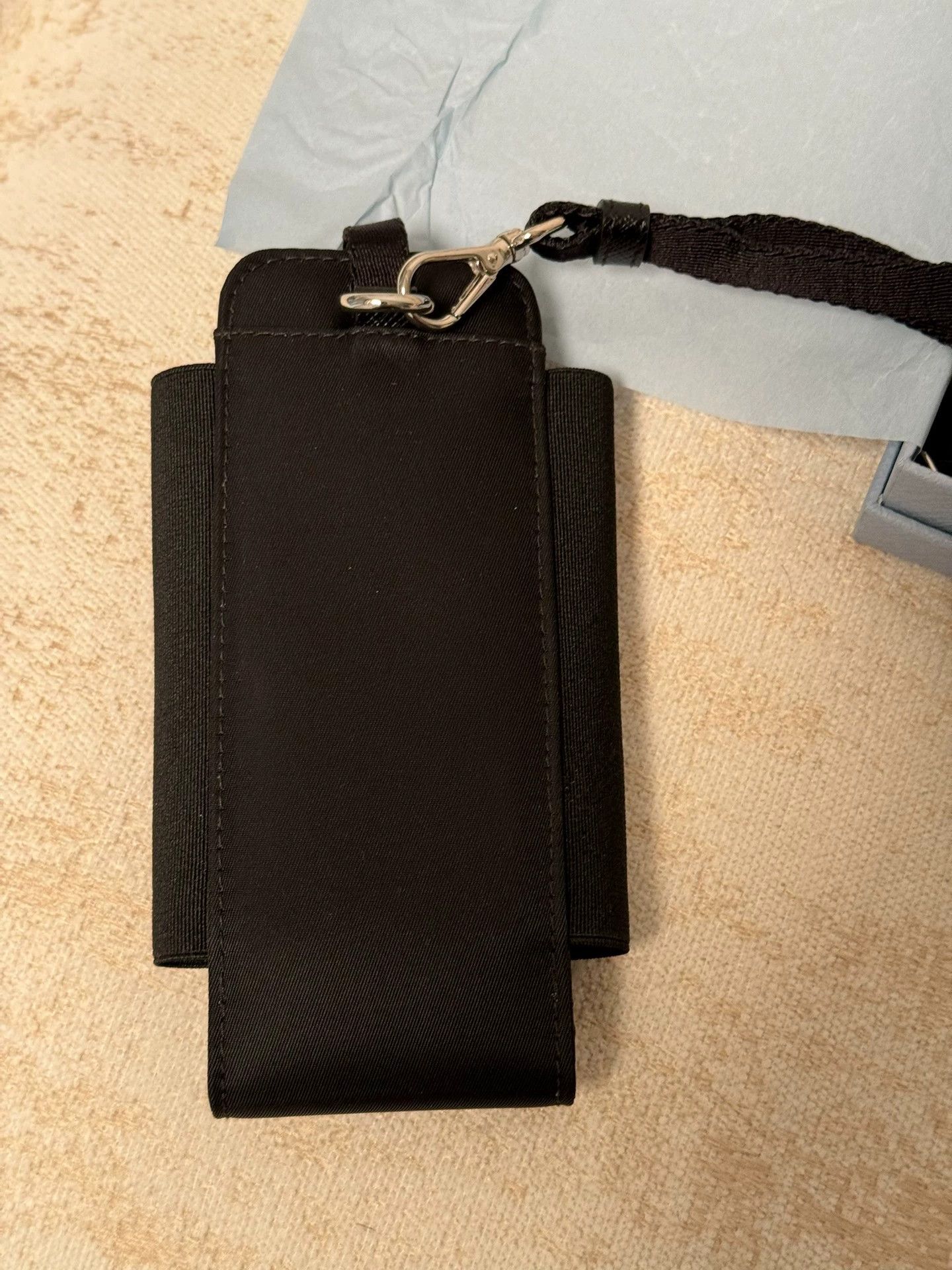 Prada Prada Thick Nylon Neck Pouch Phone Sunglasses Size ONE SIZE - 4 Thumbnail
