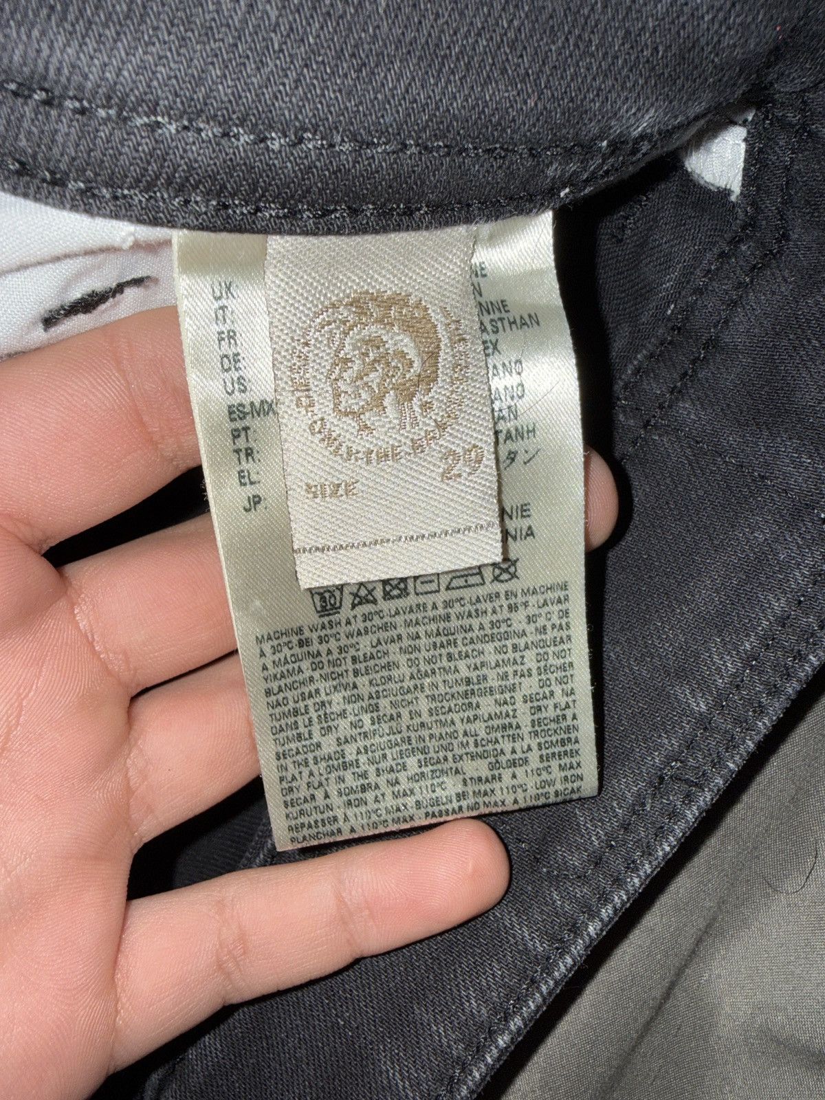 Diesel diesel industries sleenker slim fit jeans Size US 29 - 7 Thumbnail