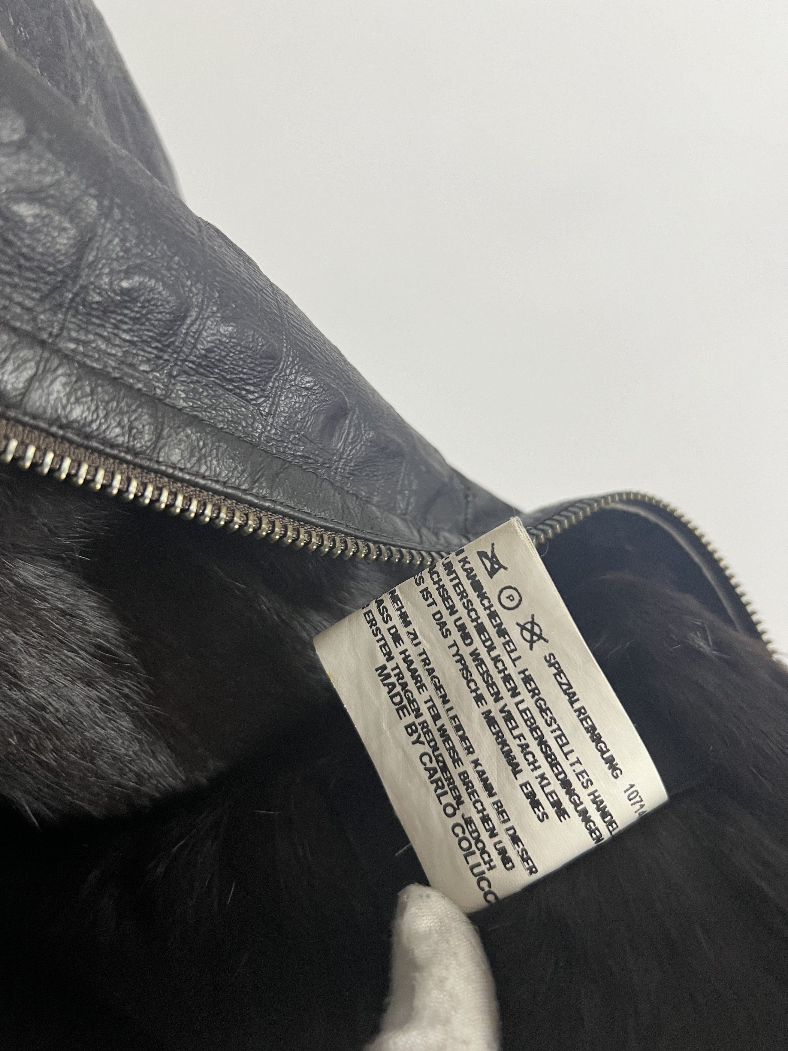 Carlo Colucci carlo colucci fur jacket leather size XS Size XS / US 0-2 / IT 36-38 - 10 Thumbnail
