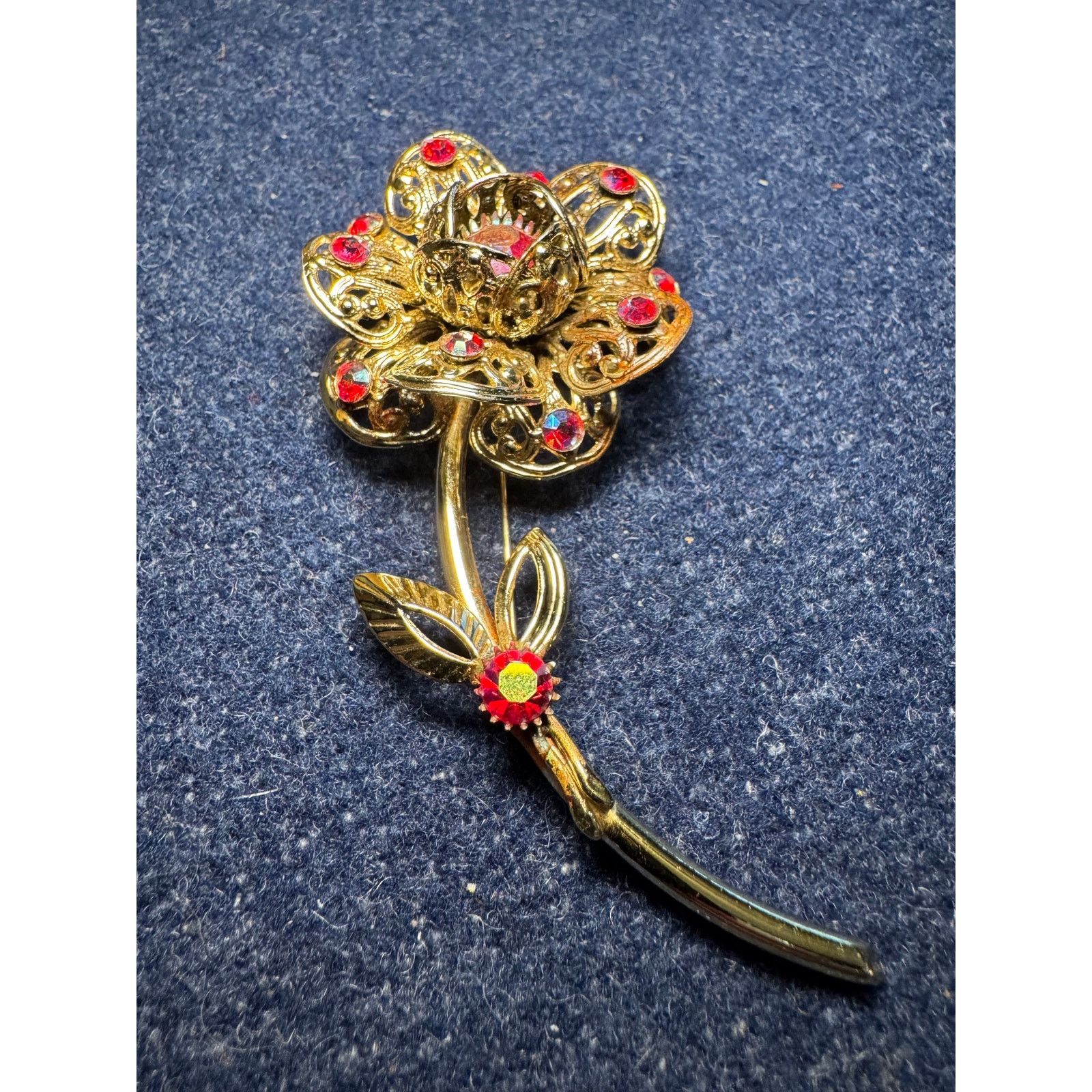 Other Vintage Sarah Coventry Rhinestone Flower Statement Brooch Size ONE SIZE - 1 Thumbnail