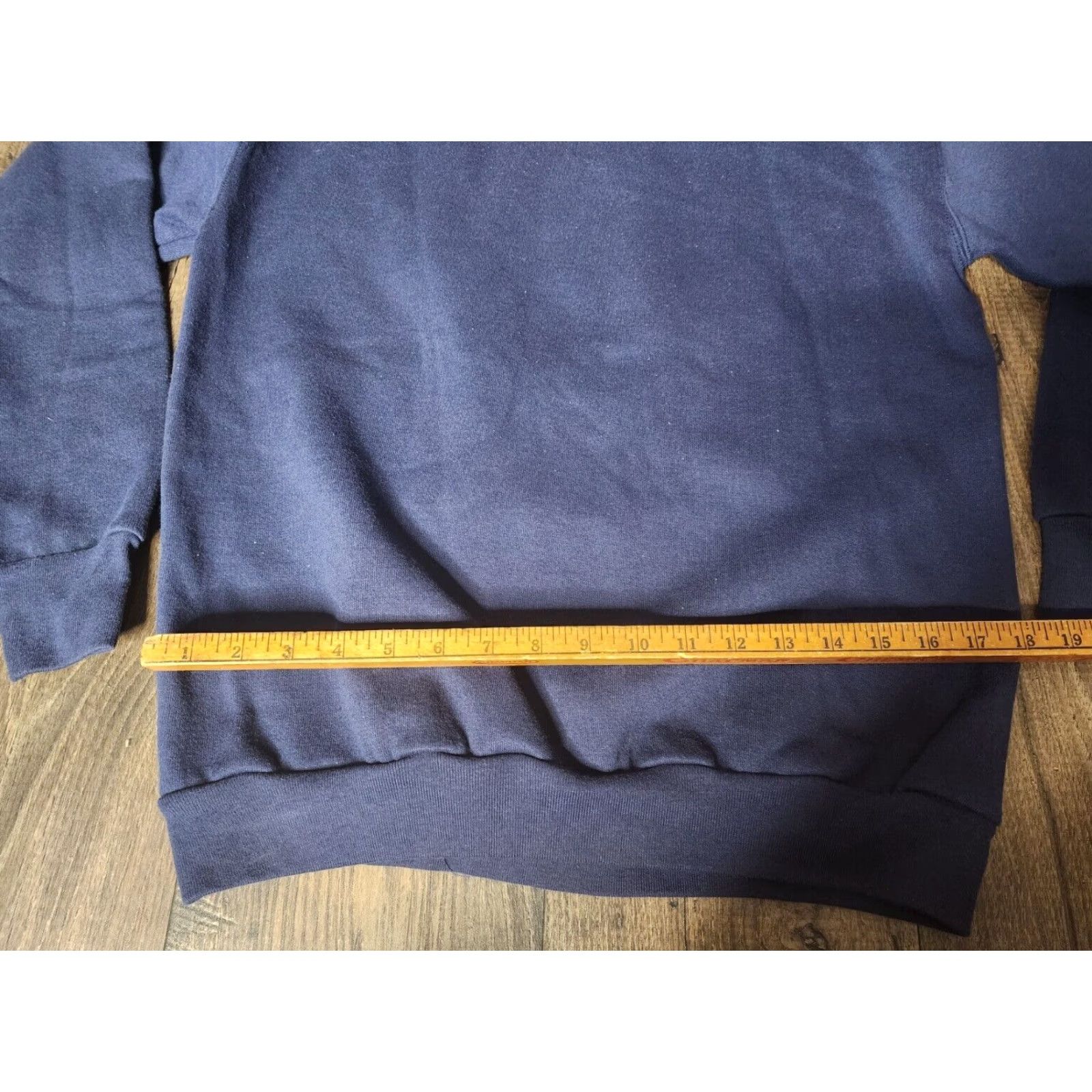 Vintage VINTAGE Signal US Navy Graphic Pullover Sweatshirt L Blue Mens Size US L / EU 52-54 / 3 - 3 Thumbnail