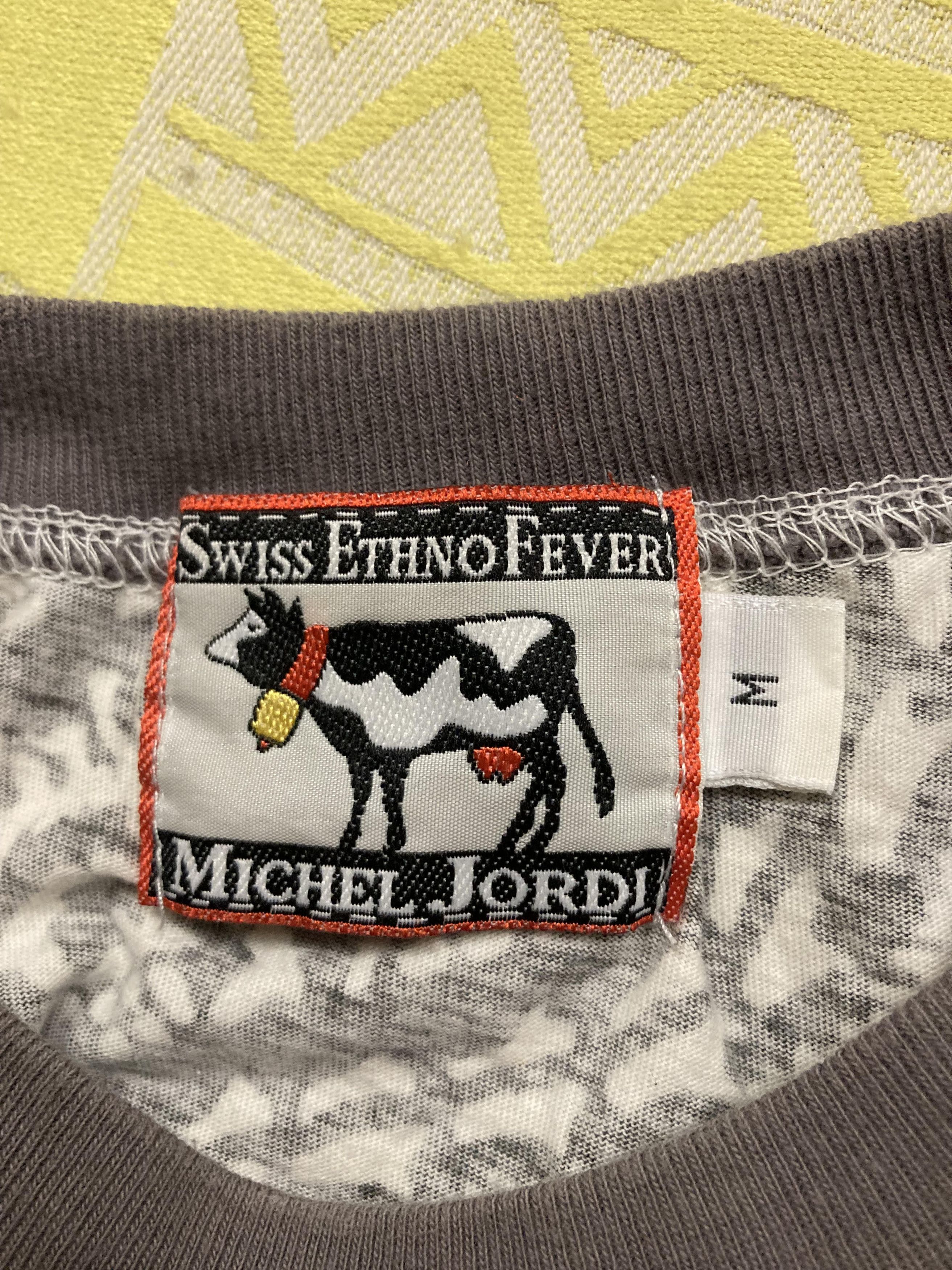 Vintage Vintage 1990’s Michel Jordi Art T Shirt Full Print Size US M / EU 48-50 / 2 - 3 Thumbnail