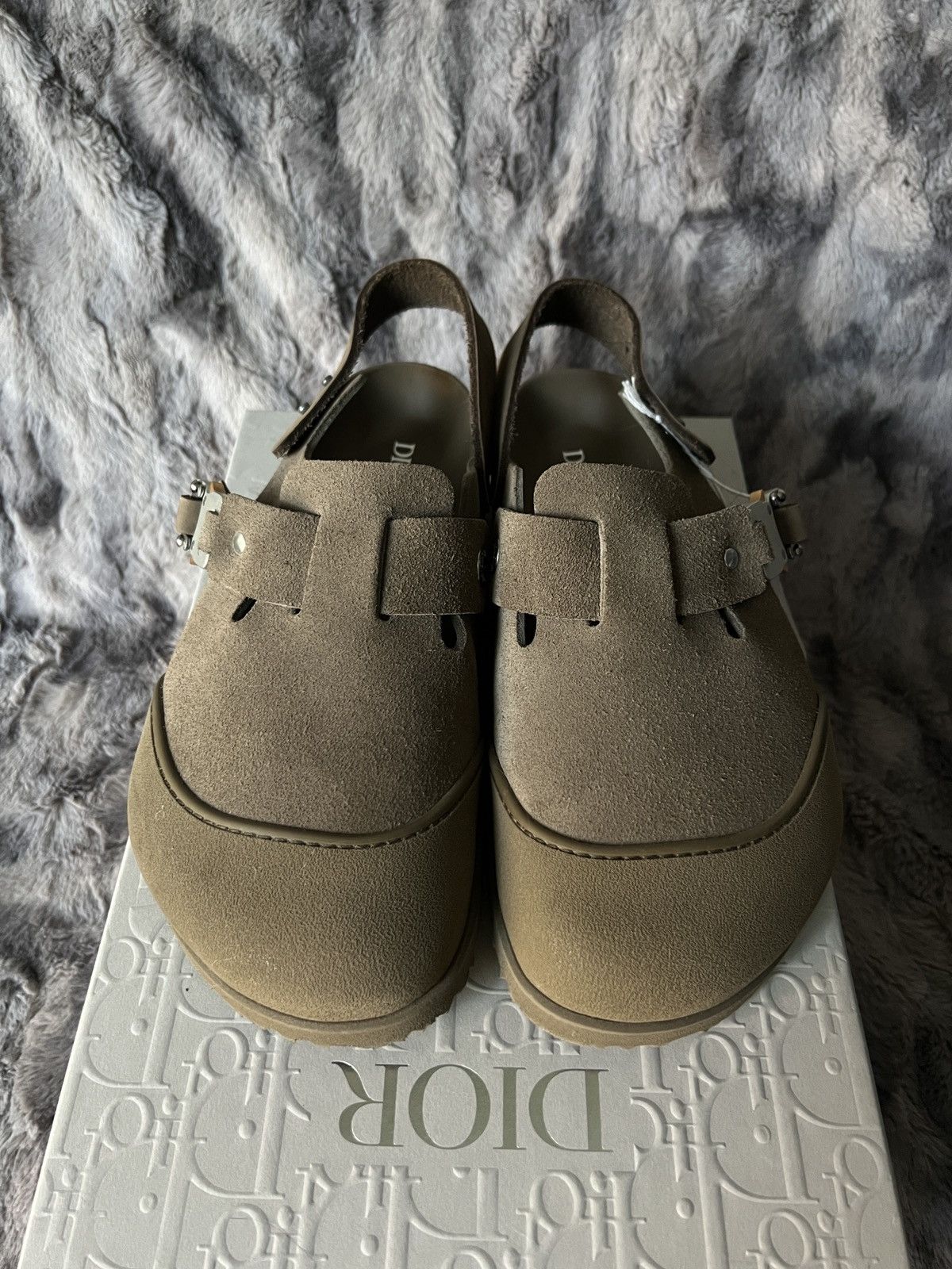 Birkenstock × Dior S/S 2023 Dior x Birkenstock - Tokio Mule (Limited Edition) Size US 8.5 / EU 41-42 - 4 Thumbnail