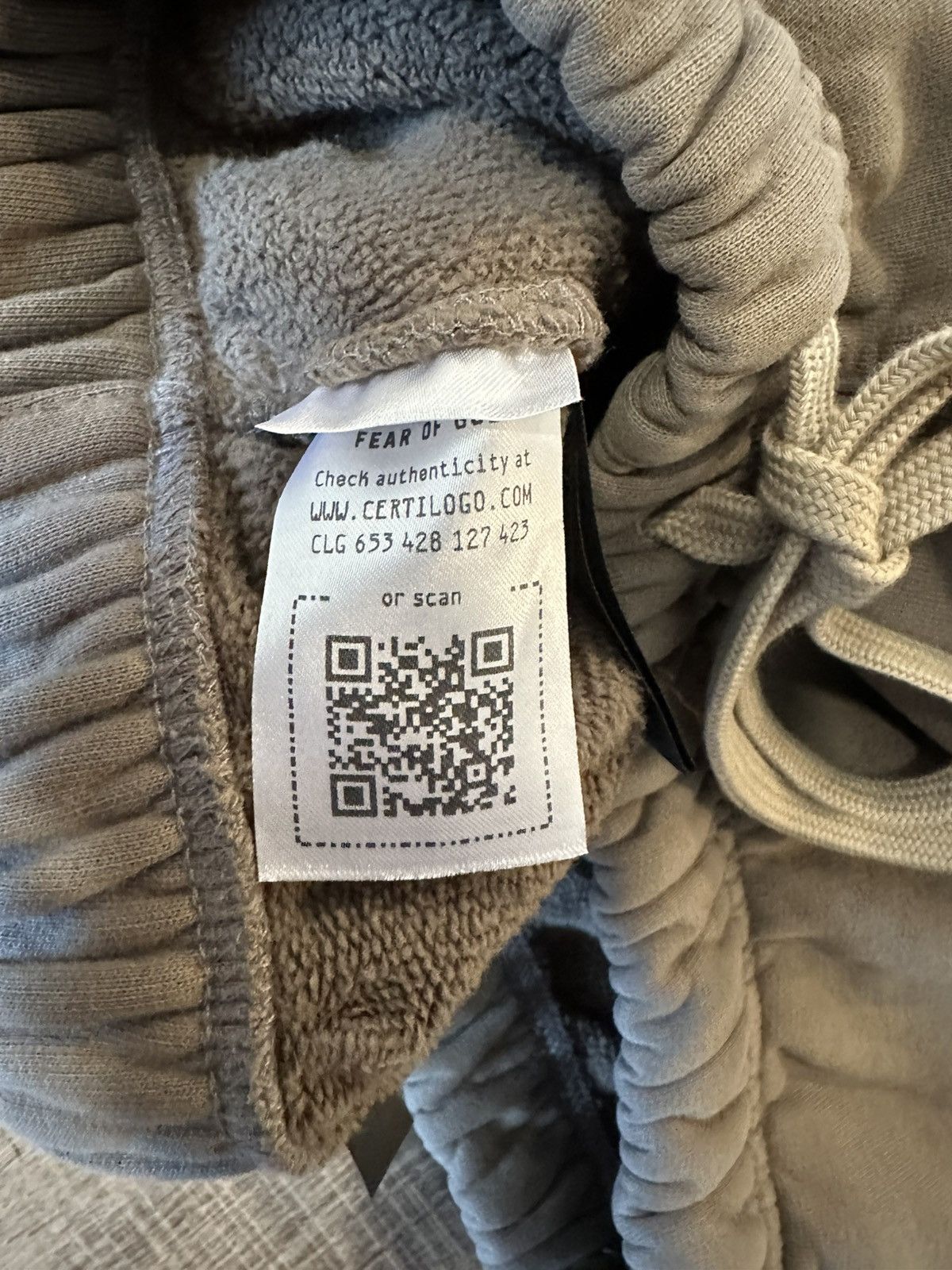 Essentials Fear of God Essentials Military Heavyweight Sweatpant Size US 32 / EU 48 - 6 Thumbnail