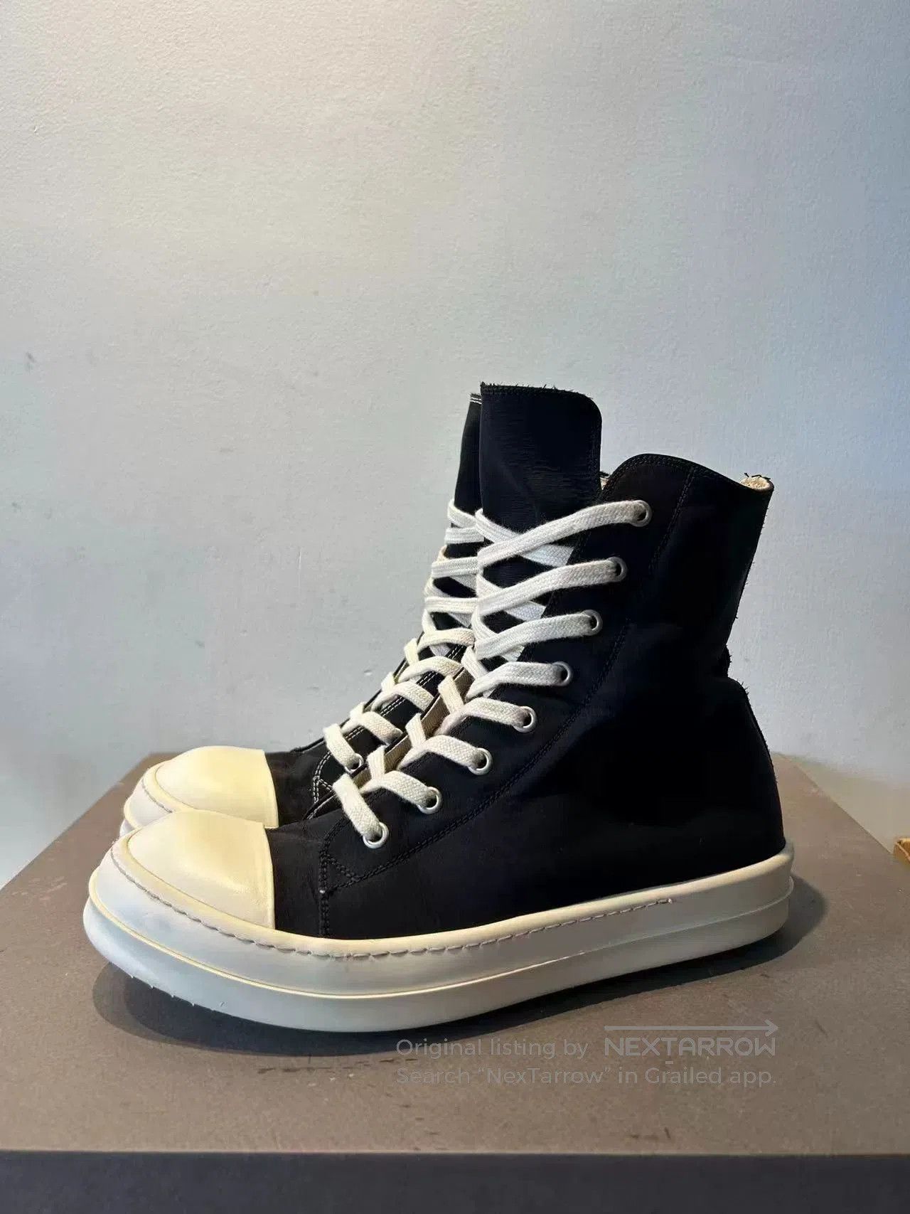 Rick Owens Rick Owens High-Top Sneakers Size 41. Size US 8 / EU 41 - 2 Thumbnail