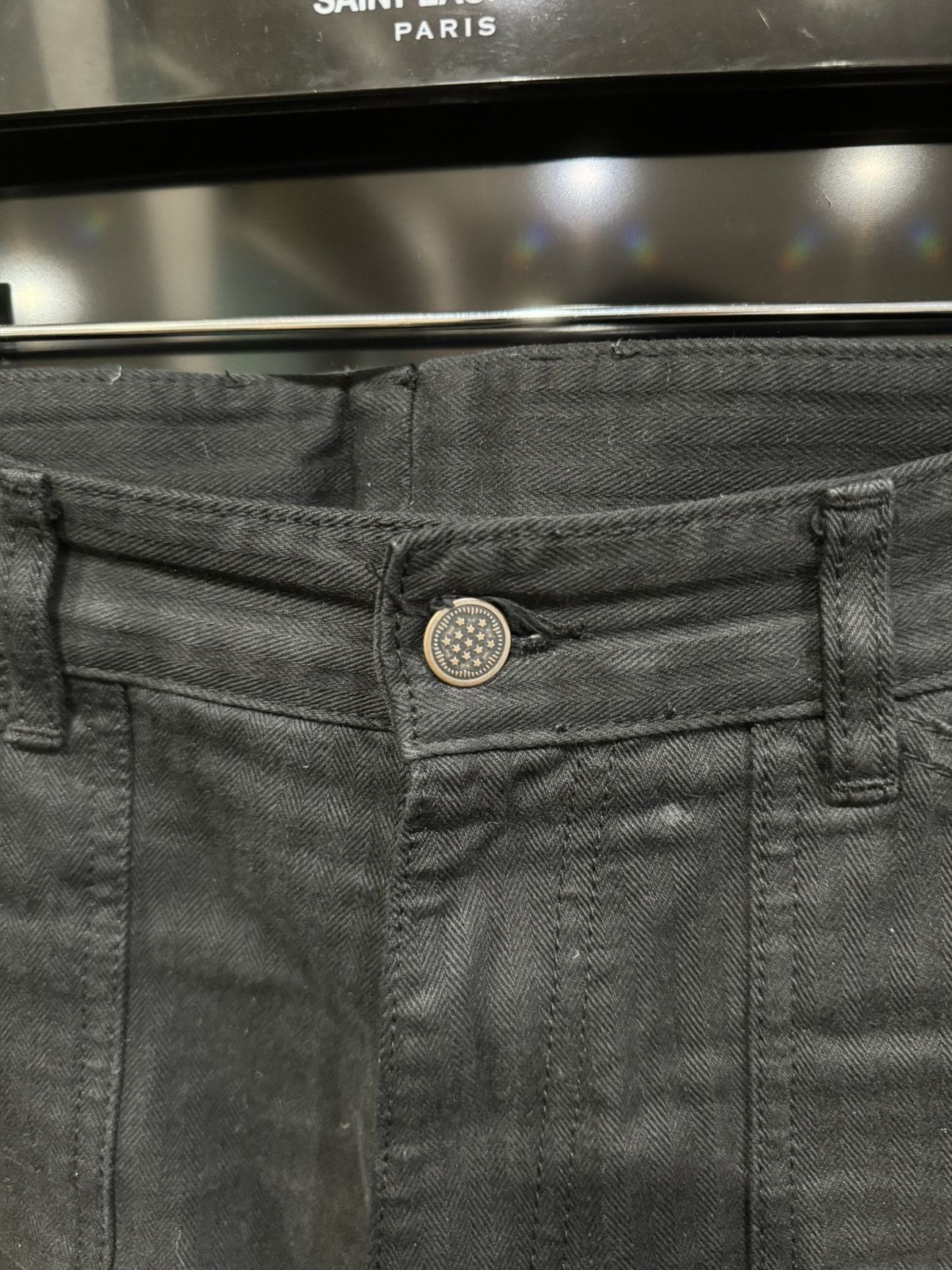 Uniform Bridge Uniform Bridge Herringbone HBT Fatigue Baker Pants Black Size US 30 / EU 46 - 11 Thumbnail