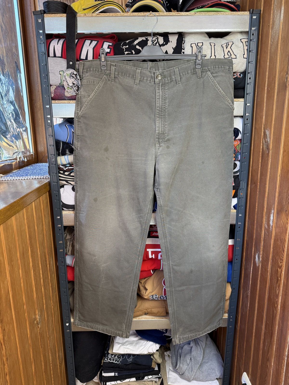 Carhartt Crazy 00s Vintage Carhartt Knees Distressed Painter Pants Size US 44 / EU 60 - 2 Thumbnail