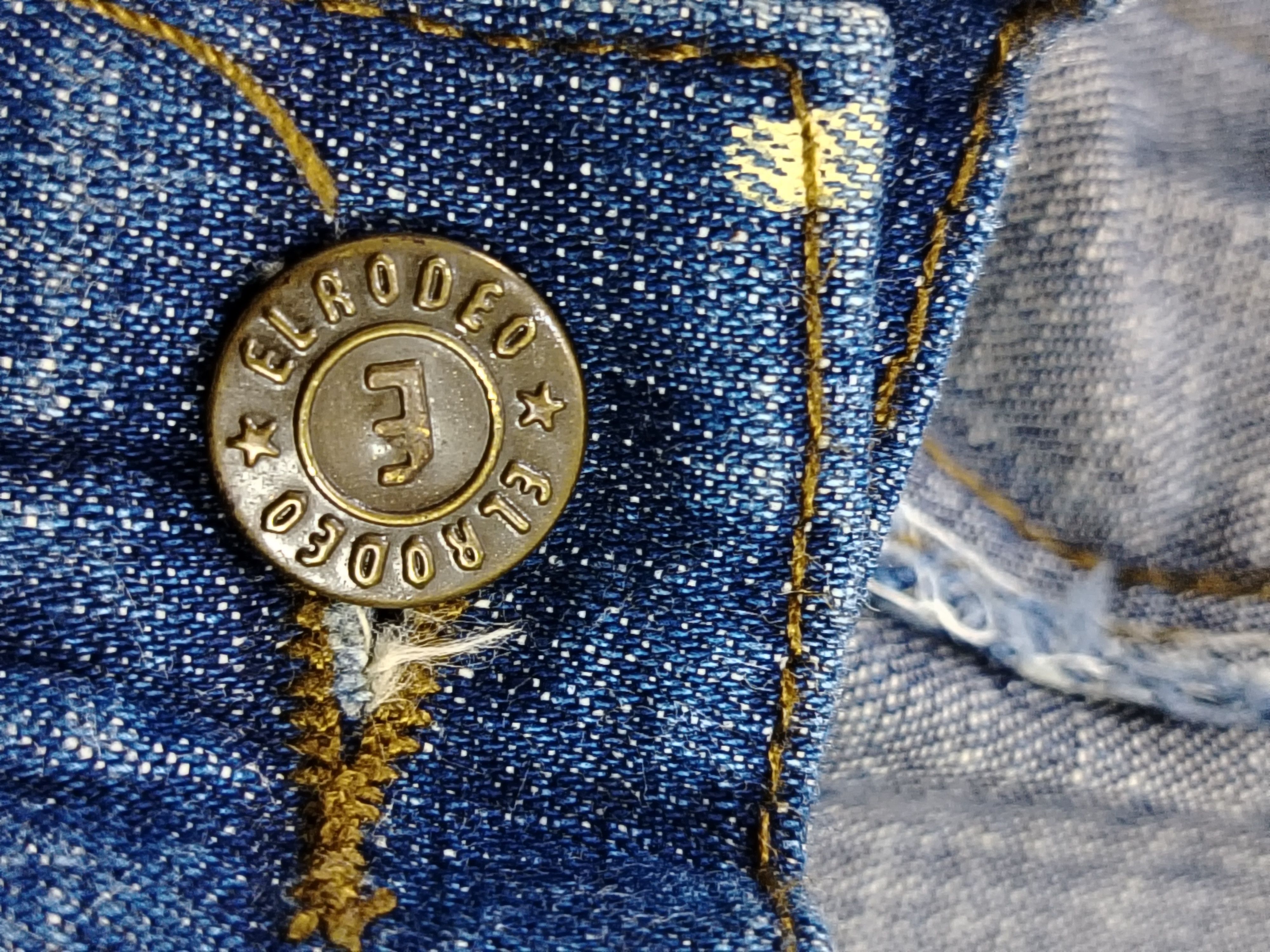 Japanese Brand Rote Rosa AllOver Print Jeans Size 34" / US 12 / IT 48 - 3 Thumbnail