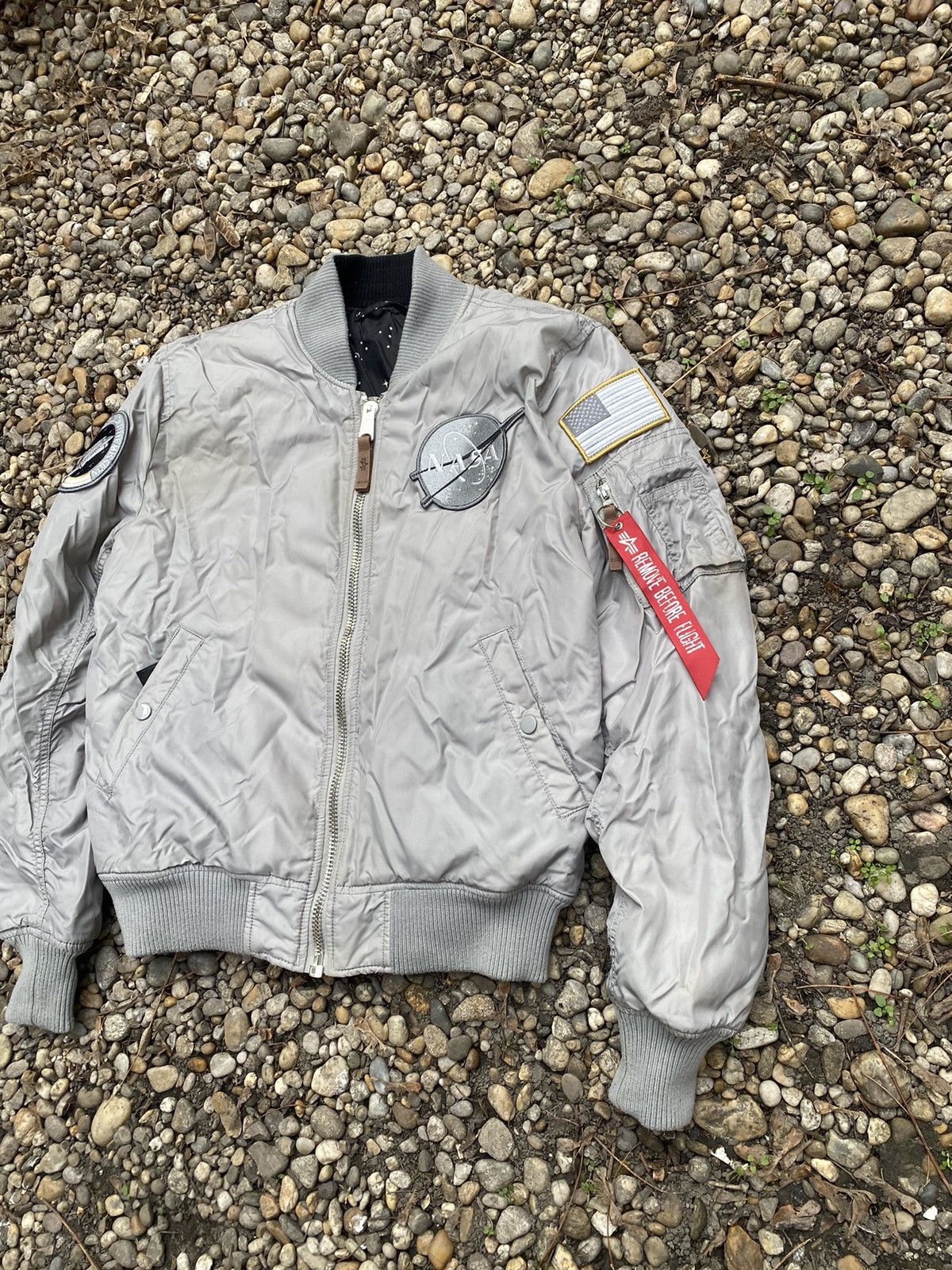 Alpha Industries Alpha Industries Reversibel Star Sky Embroidered Logo Bomber Size US M / EU 48-50 / 2 - 6 Thumbnail