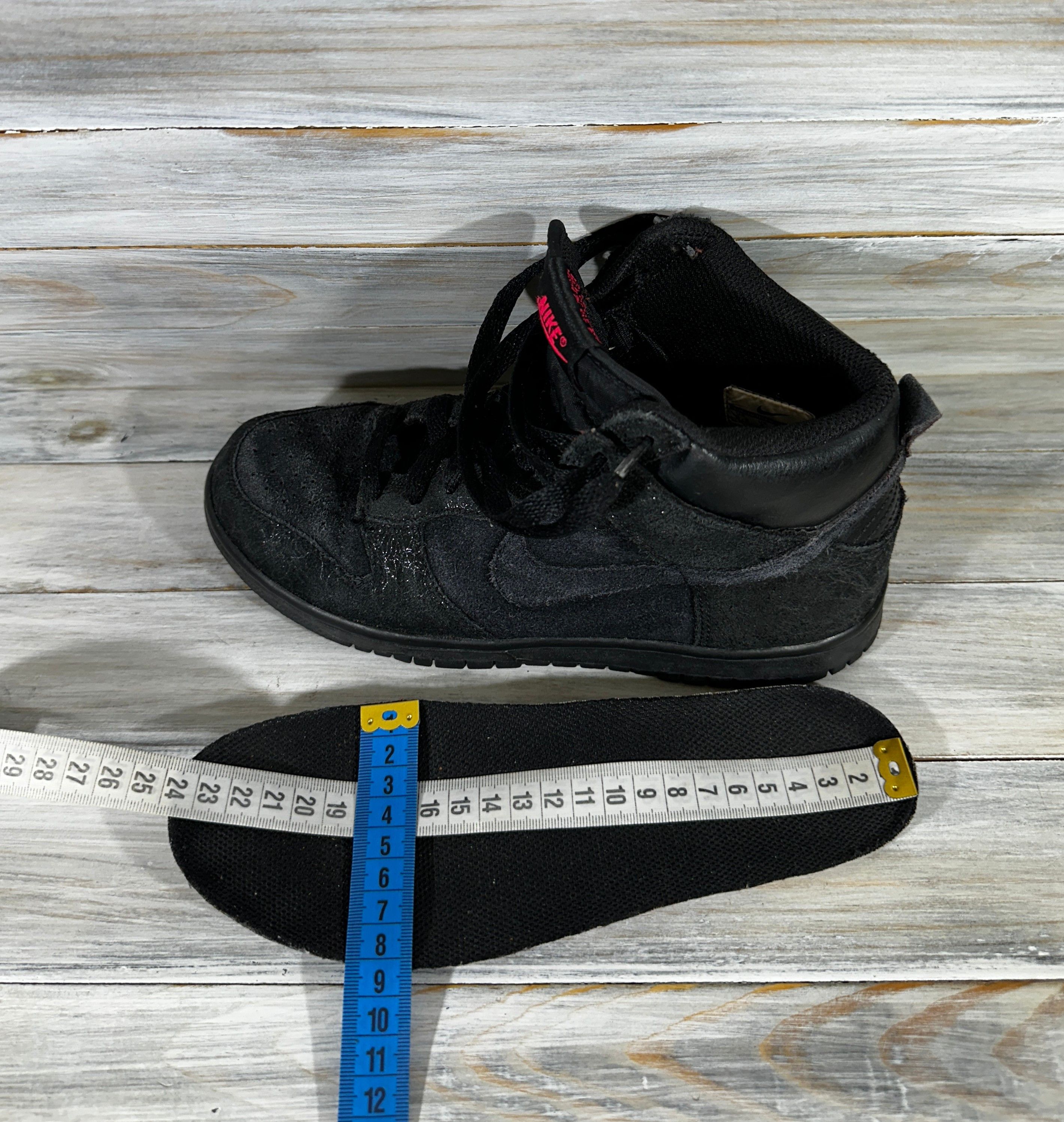 Nike NIKE Dunk High Women's Sneakers Black Casual Sport Shoes Size US 6.5 / IT 36.5 - 12 Thumbnail
