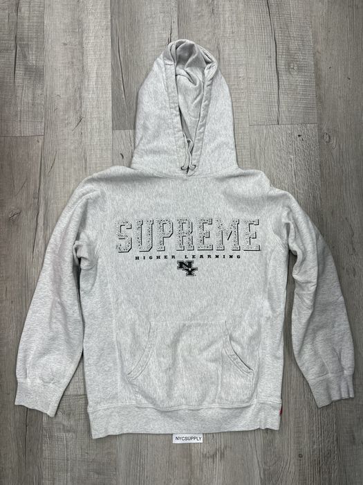 Supreme Supreme NY Hooded Sweatshirt White Size M | Grailed