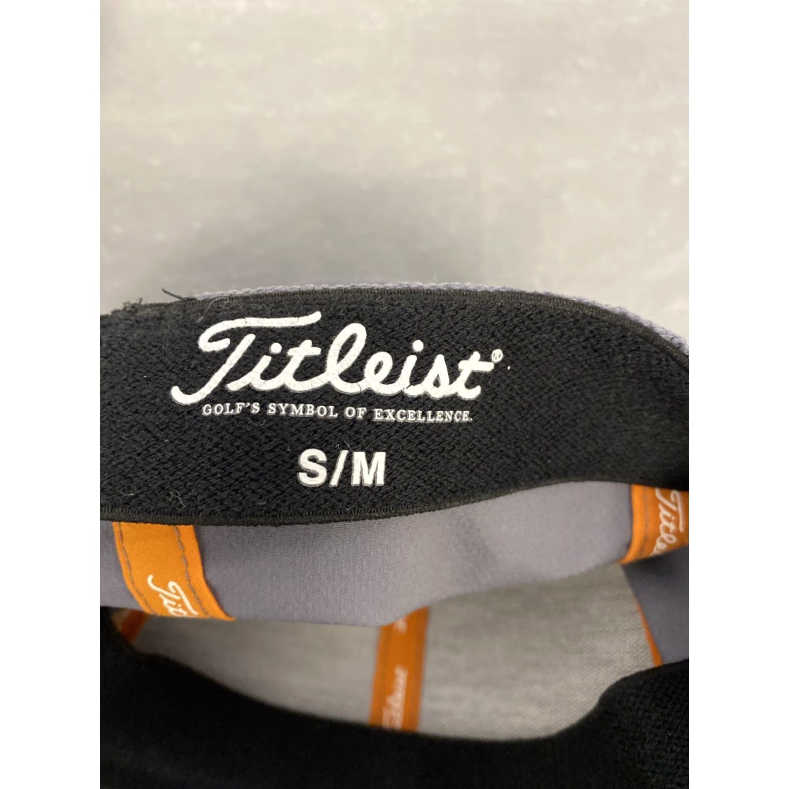 Titleist TITLEIST Fitted Golf Hat, Size S/M, Gray Orange, Men's Outdoor Sports Apparel Size ONE SIZE - 6 Thumbnail
