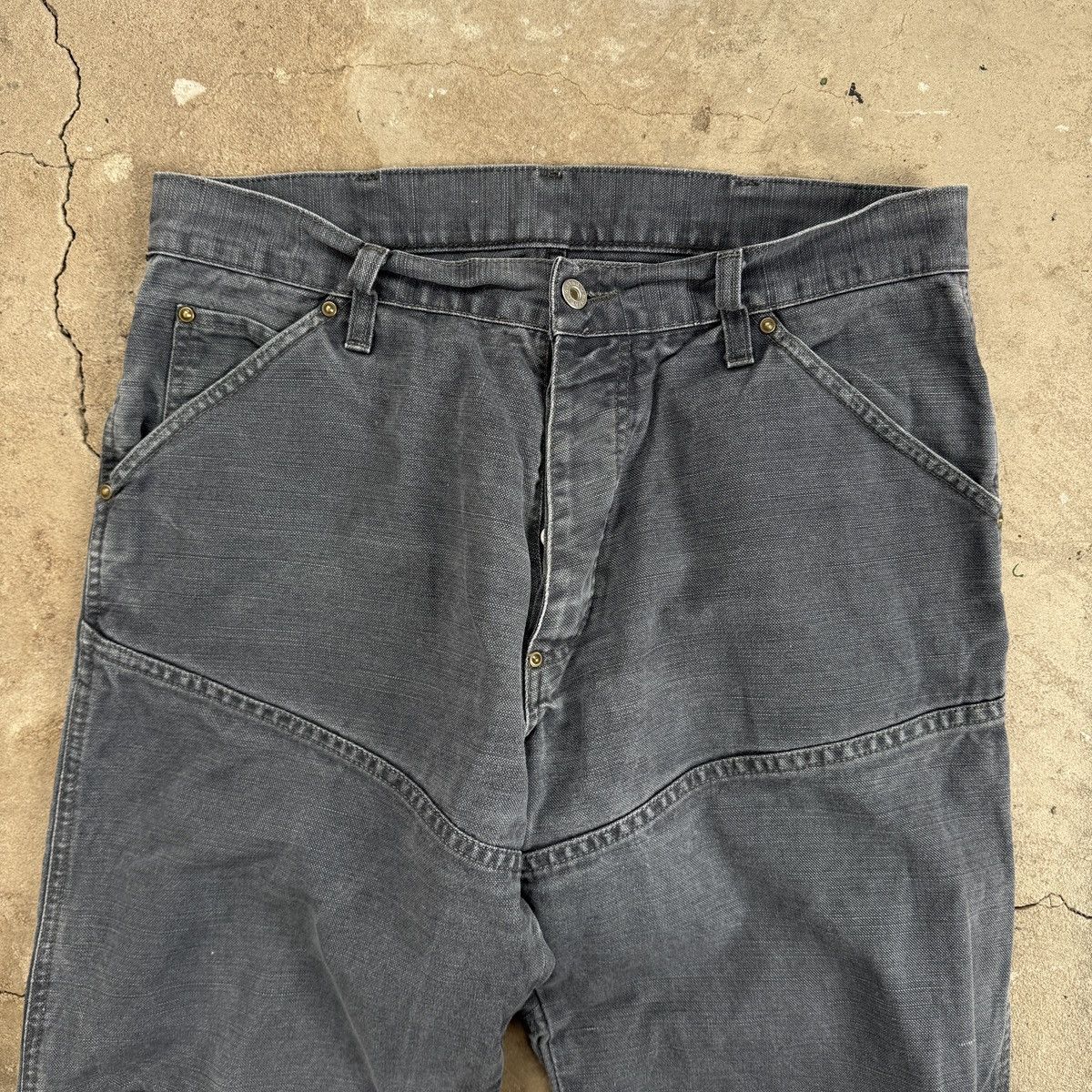 G-Star G-Star Knee Workwear Faded Baggy Pants Size US 31 - 4 Thumbnail